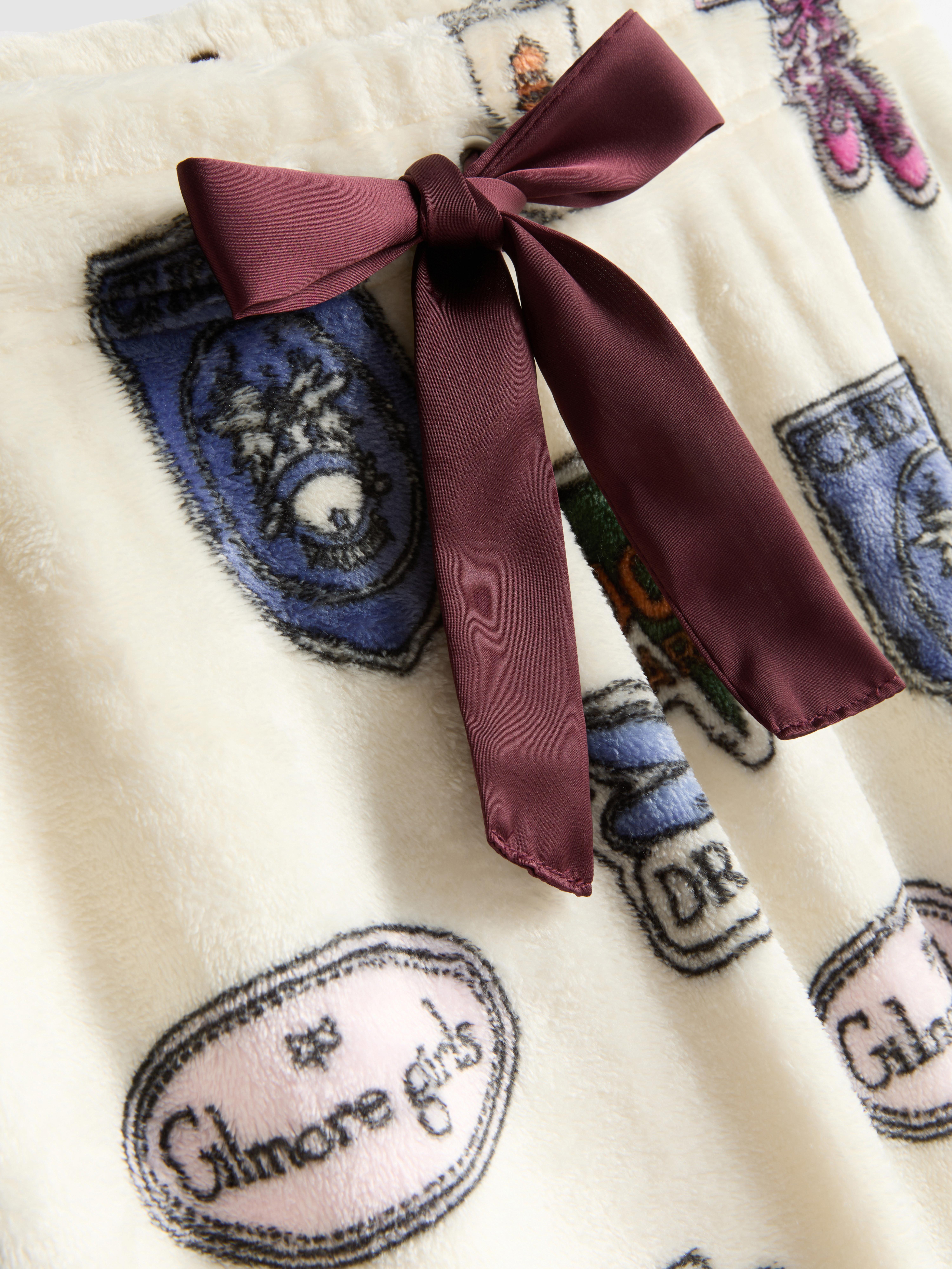 Gilmore Girls Plush Wide-Leg Pajama Bottoms