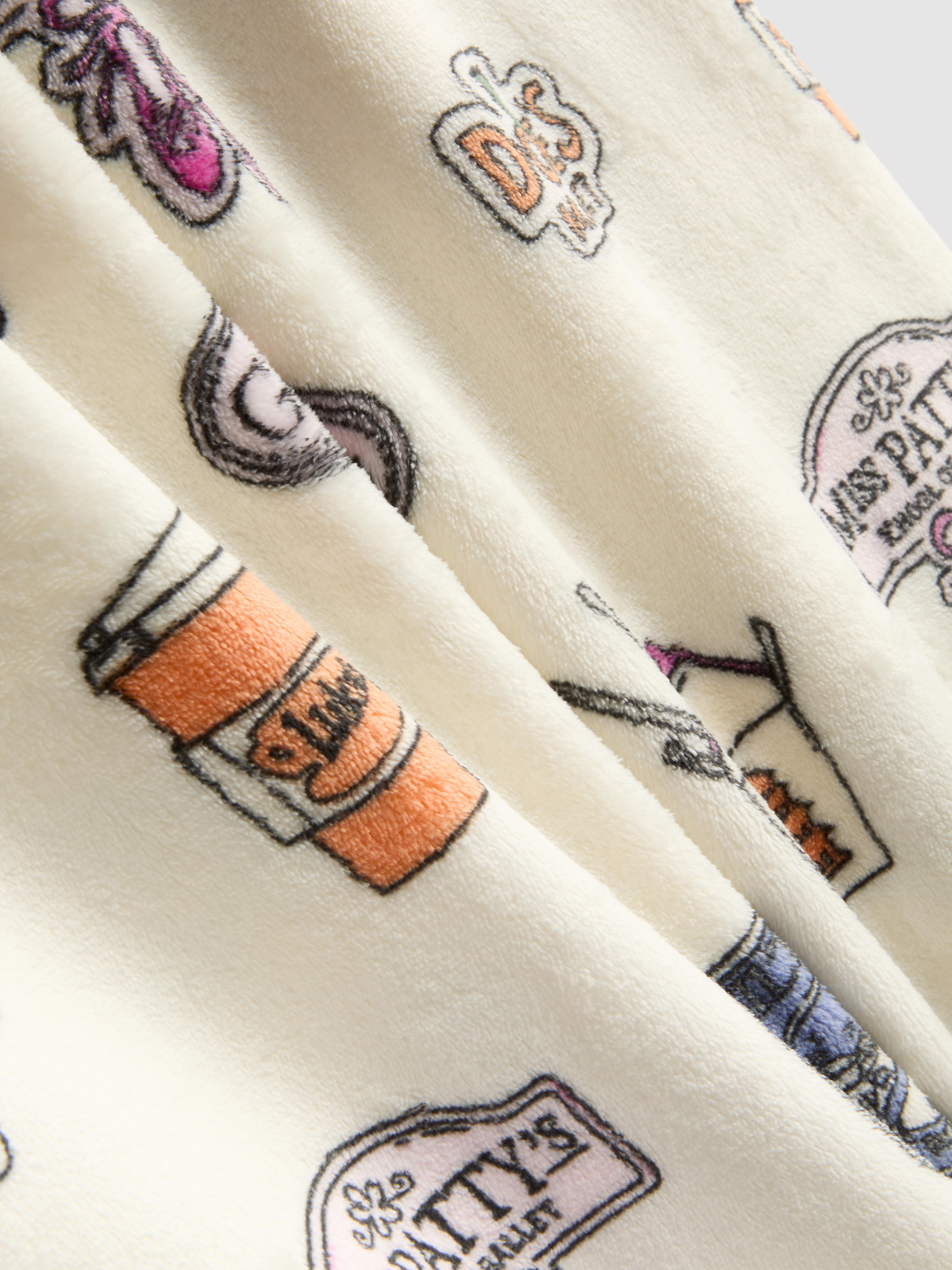 Gilmore Girls Plush Wide-Leg Pajama Bottoms