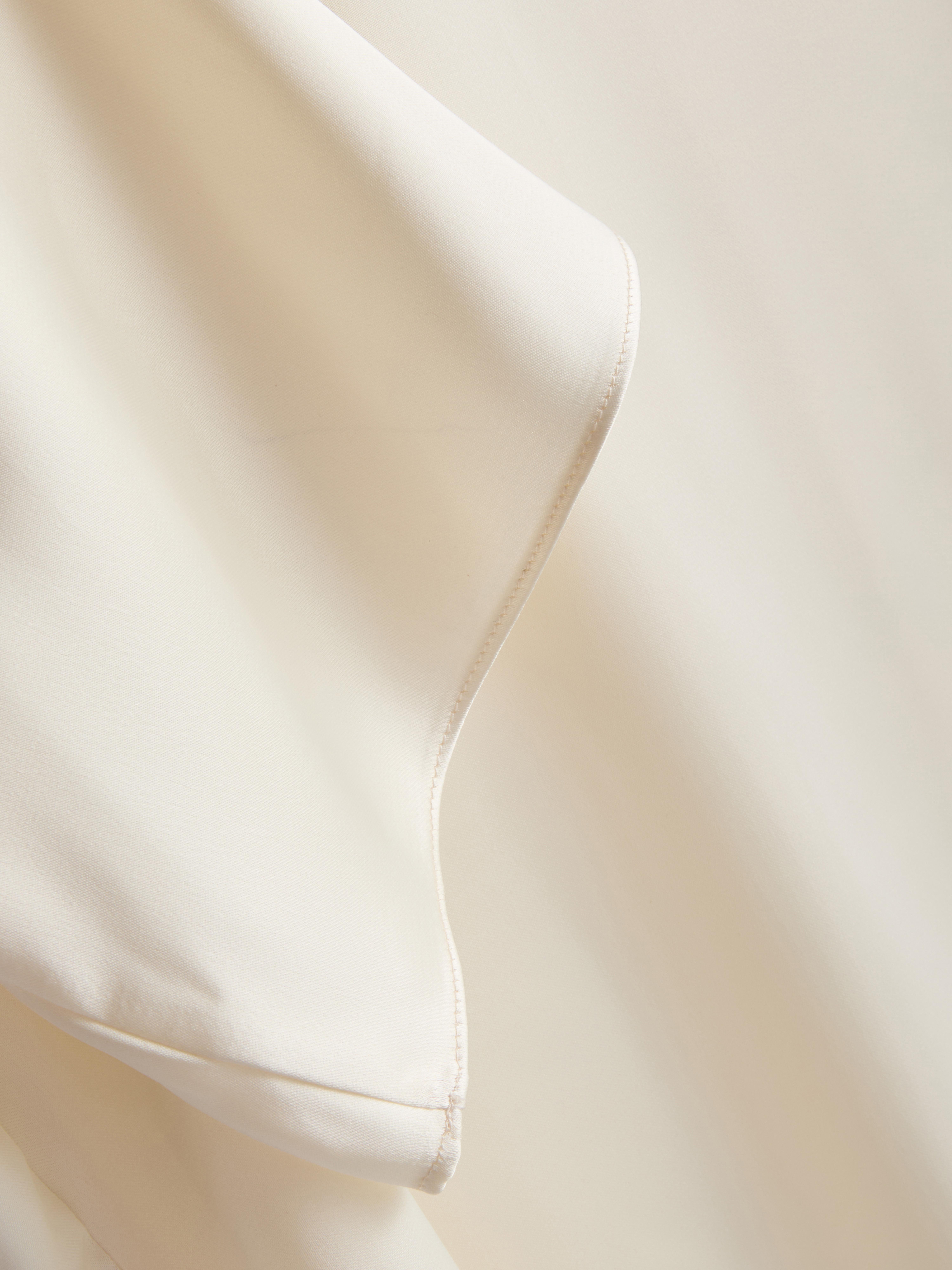 Satin Shoulder Pad Tee