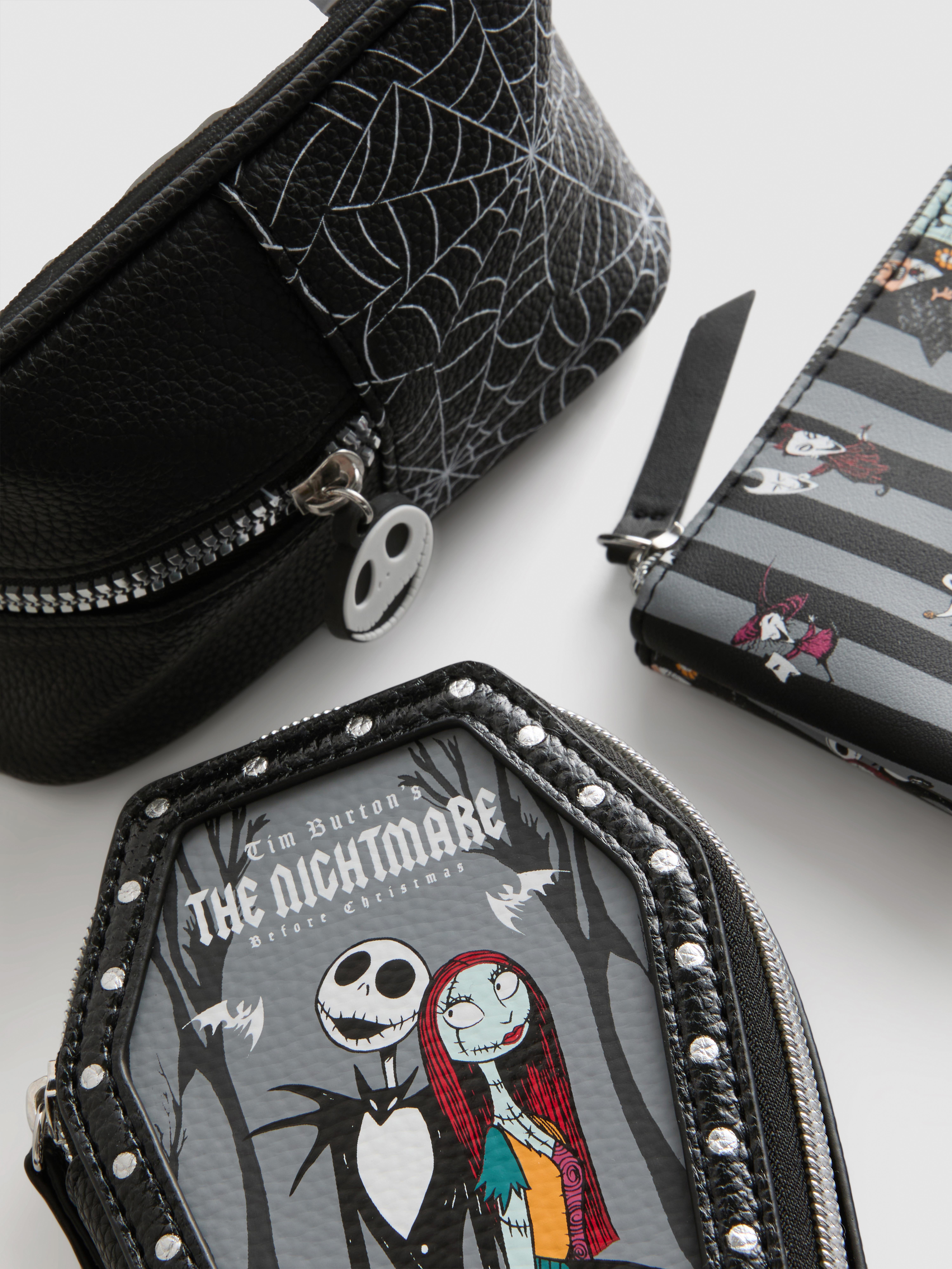 Disney Tim Burton's The Nightmare Before Christmas 3pk Makeup Bags