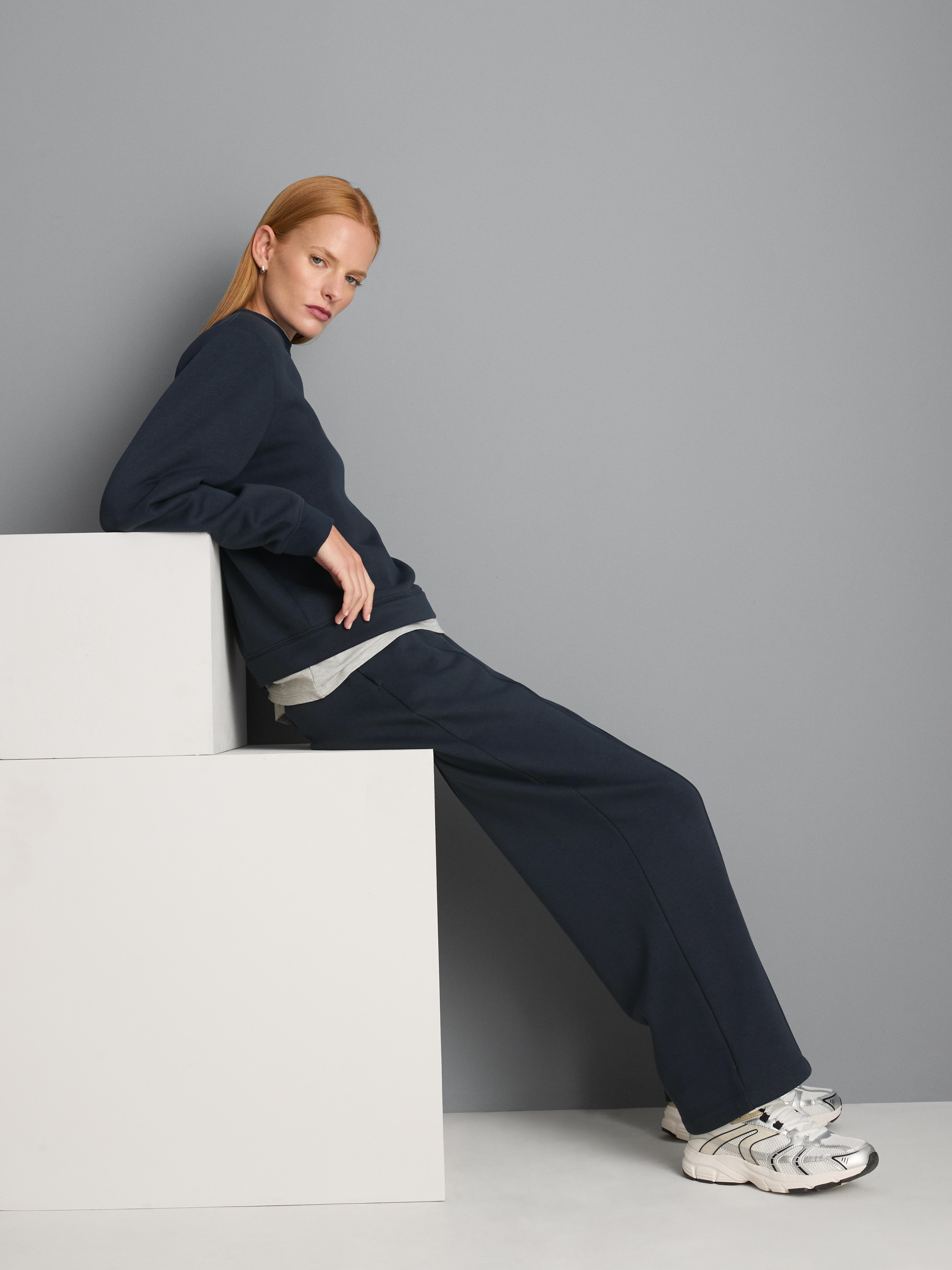 Cotton Rich Straight Leg Sweatpants
