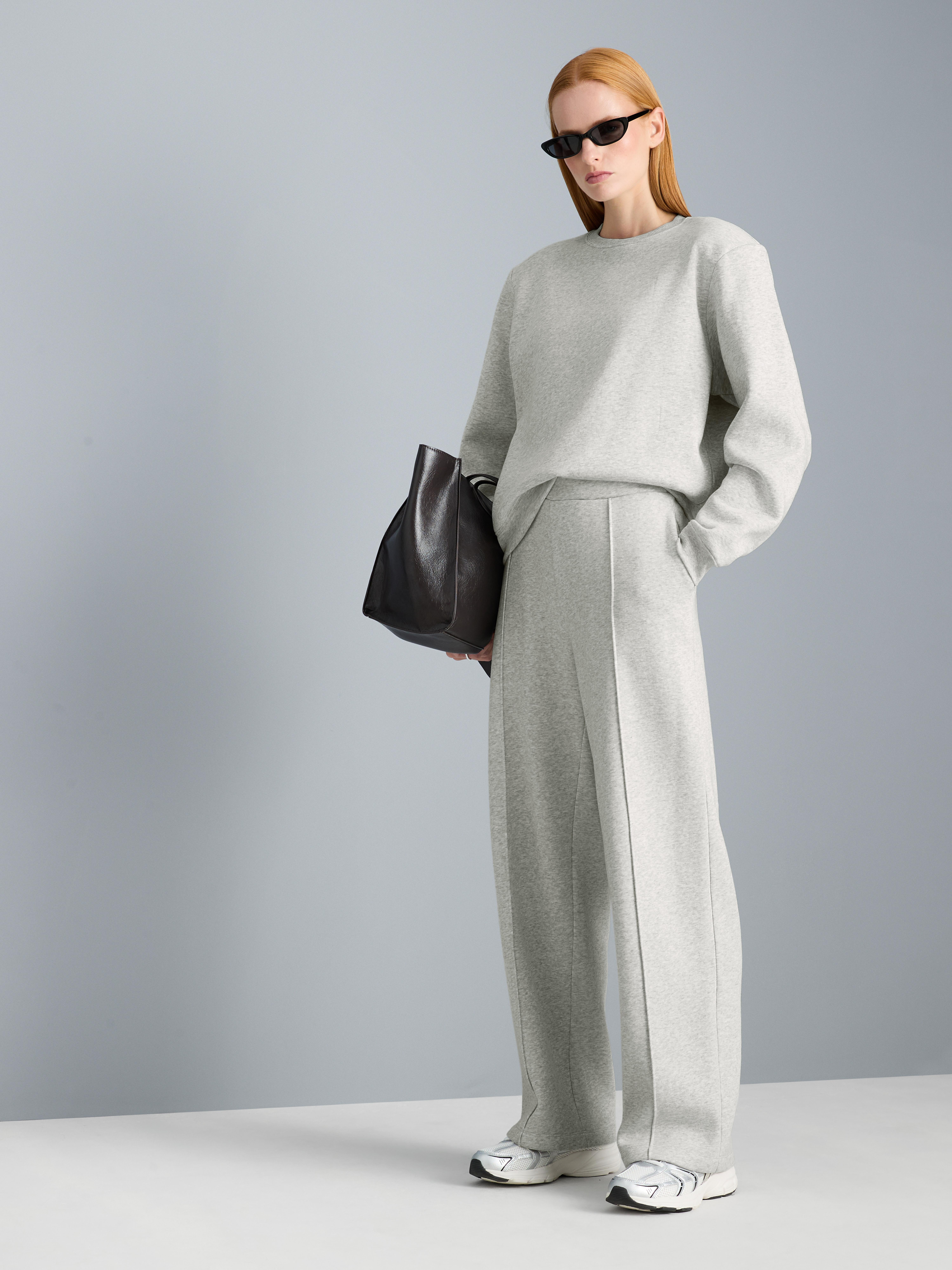 Cotton Rich Straight Leg Sweatpants