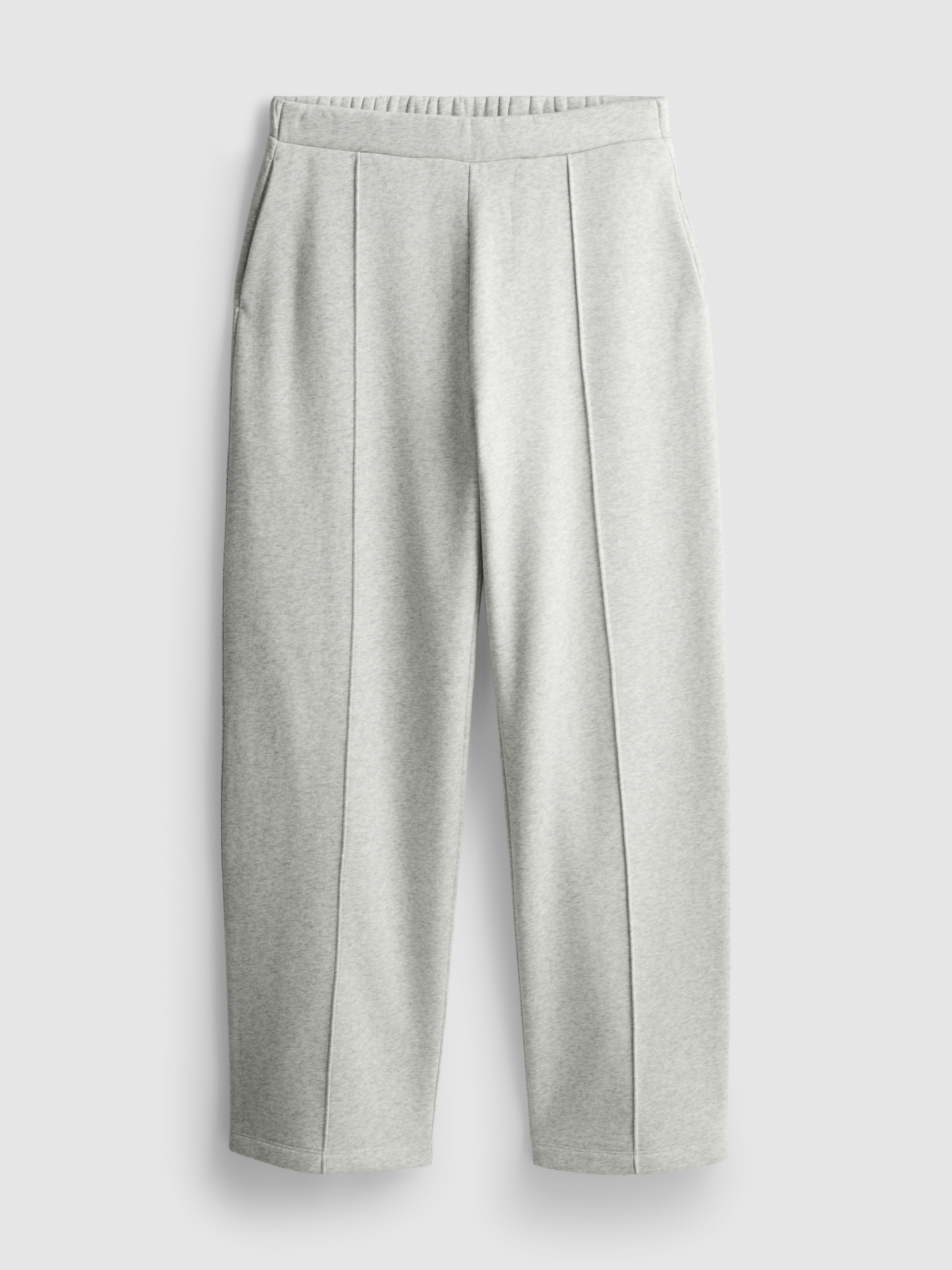 Cotton Rich Straight Leg Joggers Grey