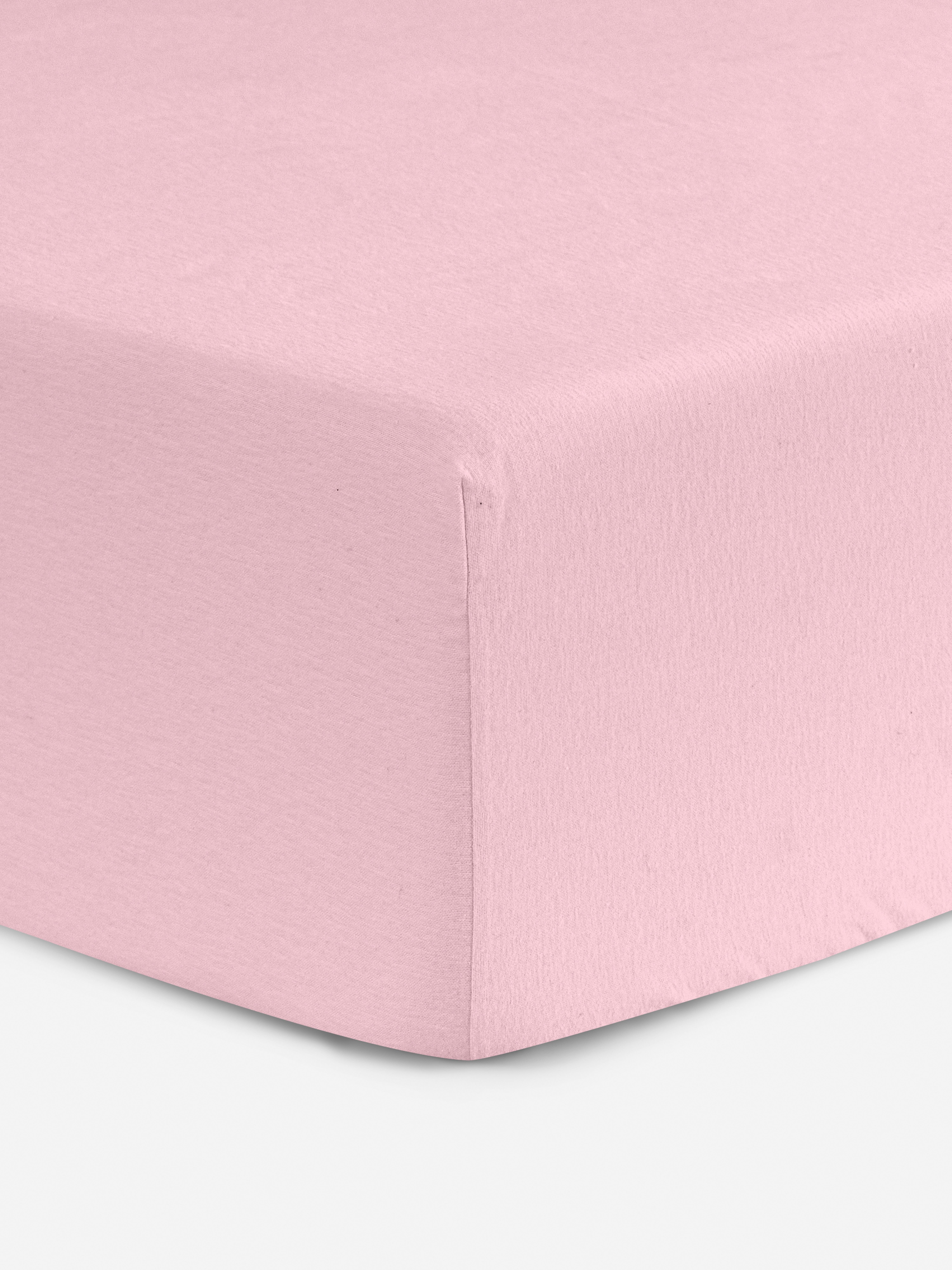 Drap-housse king size en pur coton brossé