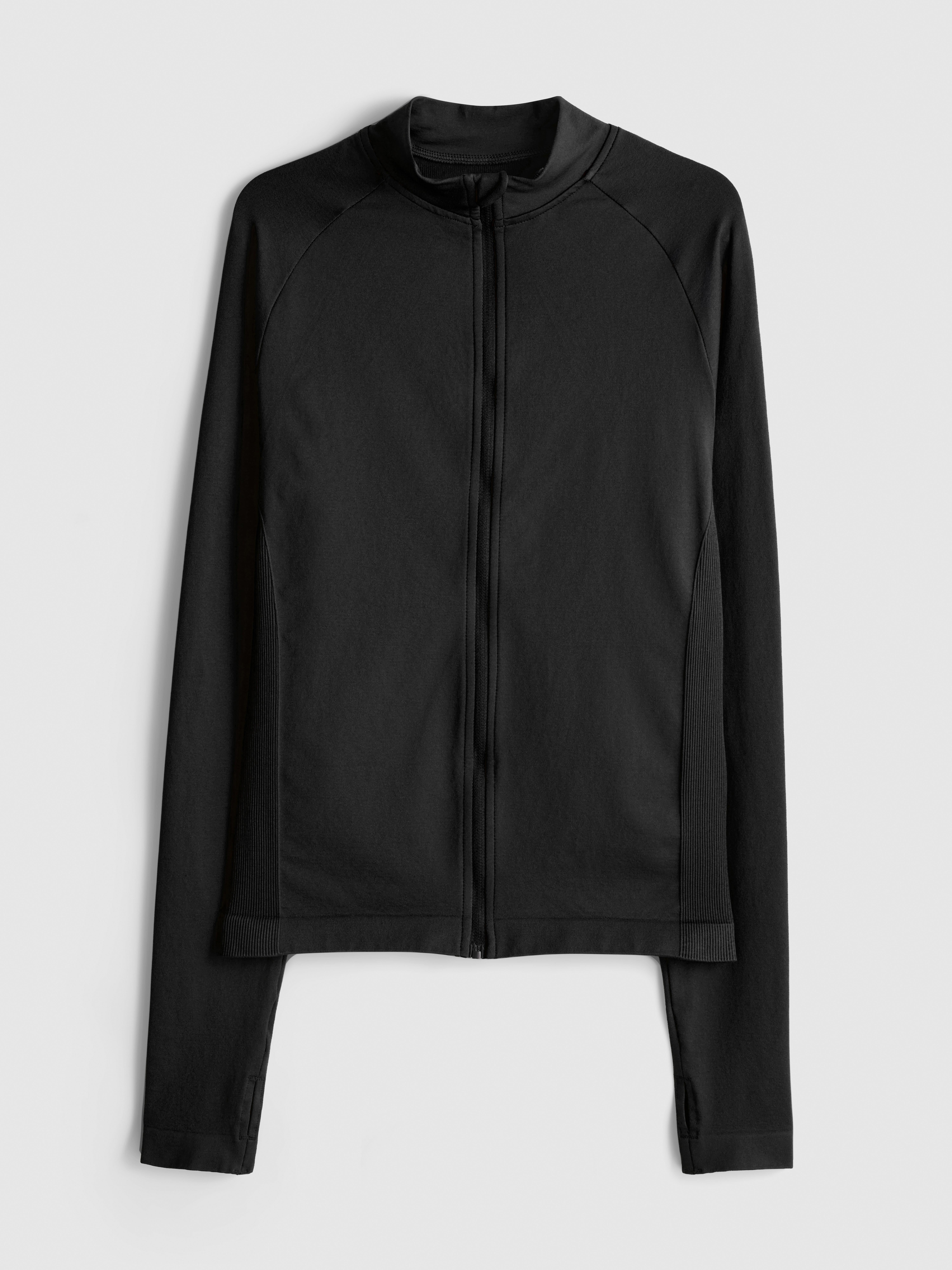 Seamless Zip Through Active Jacket