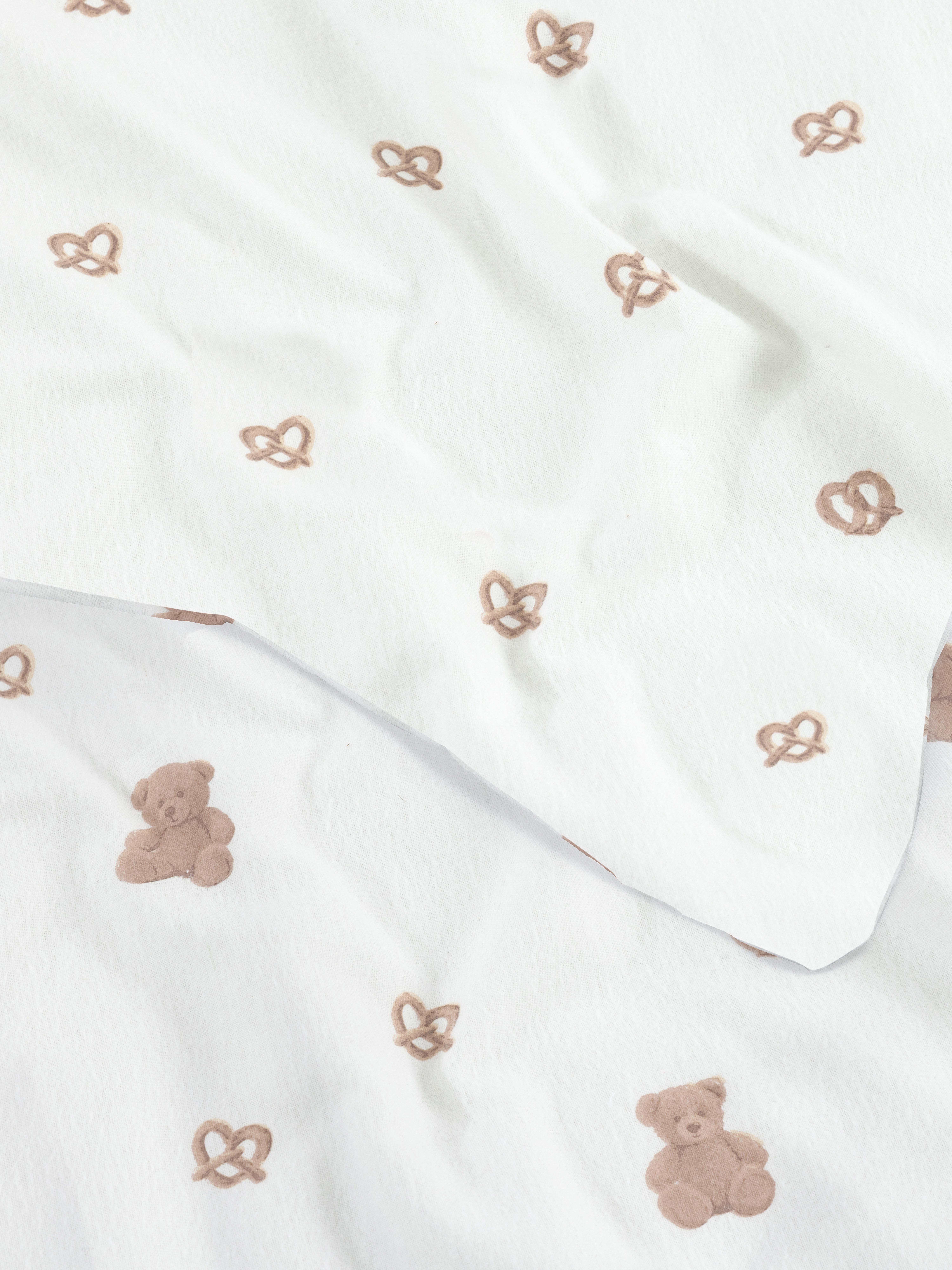 Teddy Brushed Cotton King Duvet Cover Set