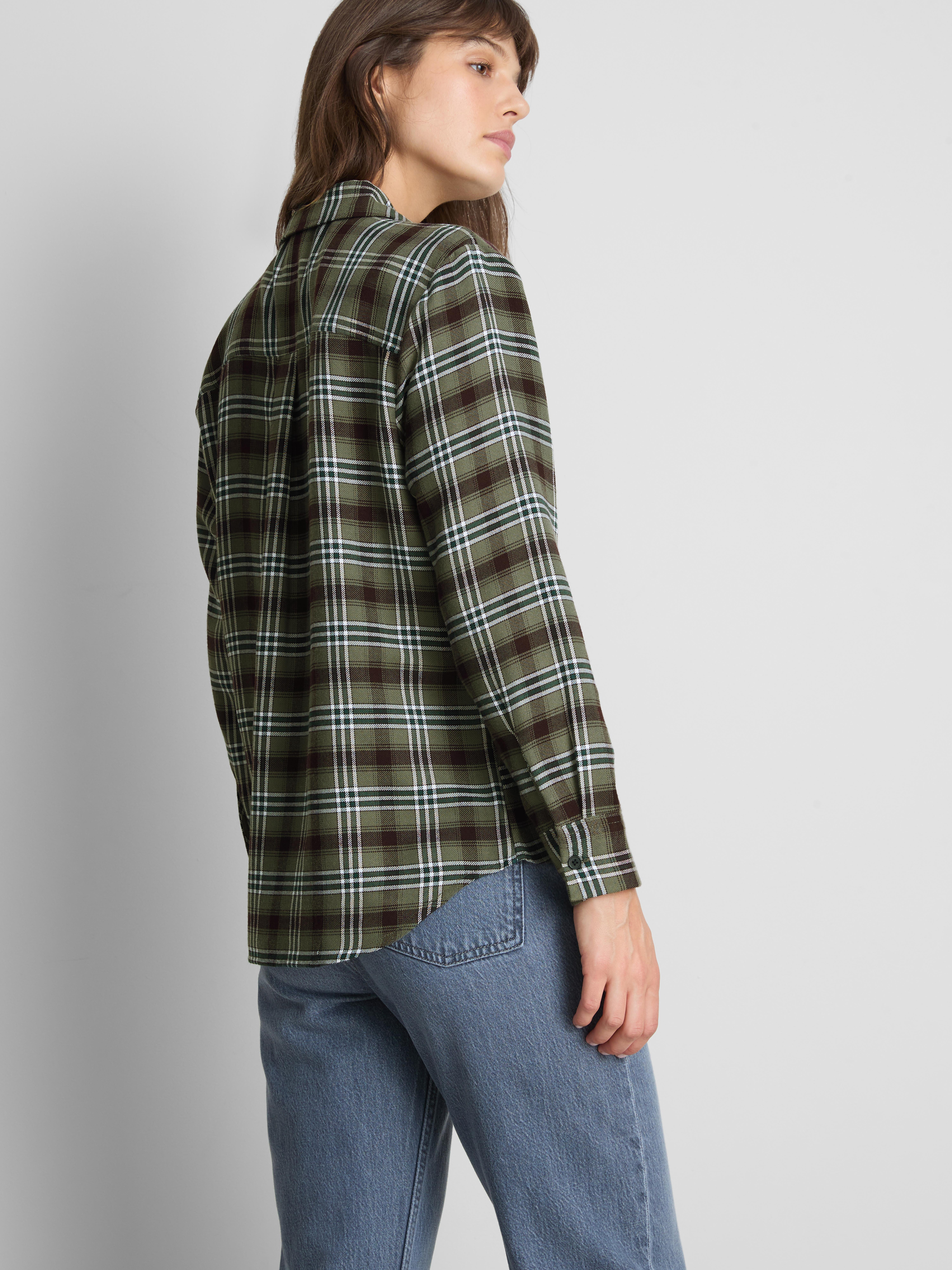 Paula Echevarría Classic Check Shirt