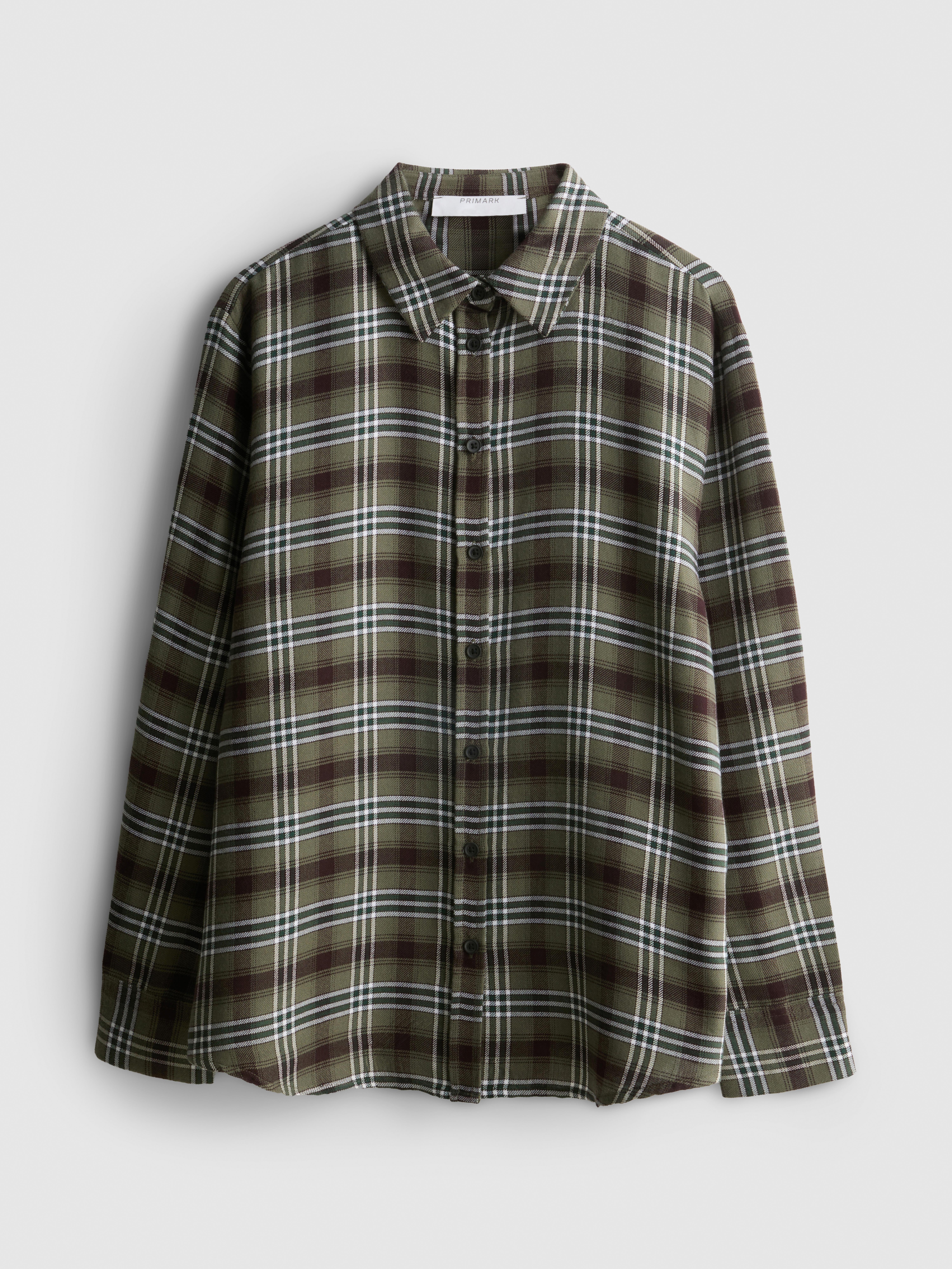 Paula Echevarría Classic Check Shirt