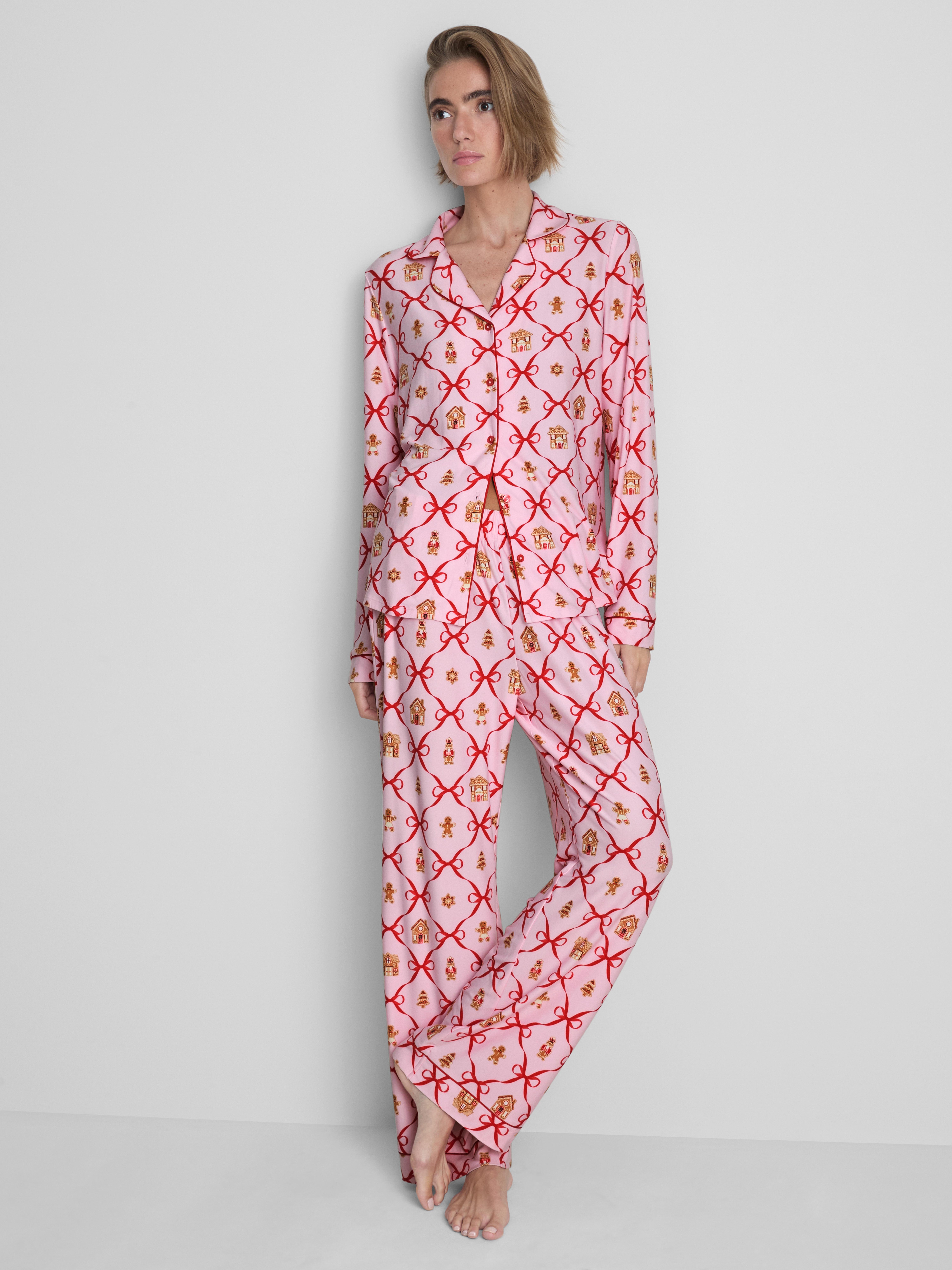 Gingerbread Christmas Boyfriend Pajamas