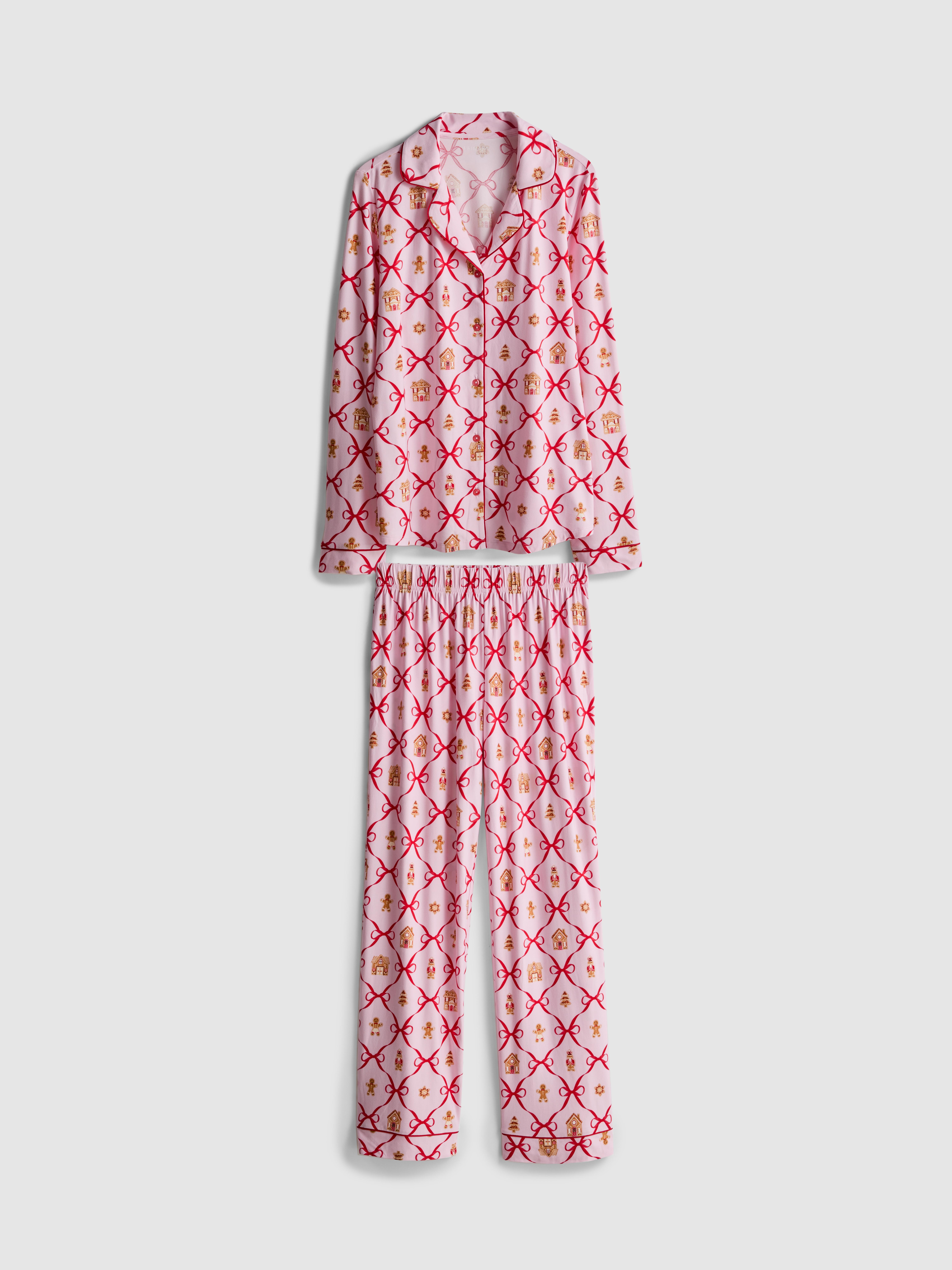 Gingerbread Christmas Boyfriend Pajamas