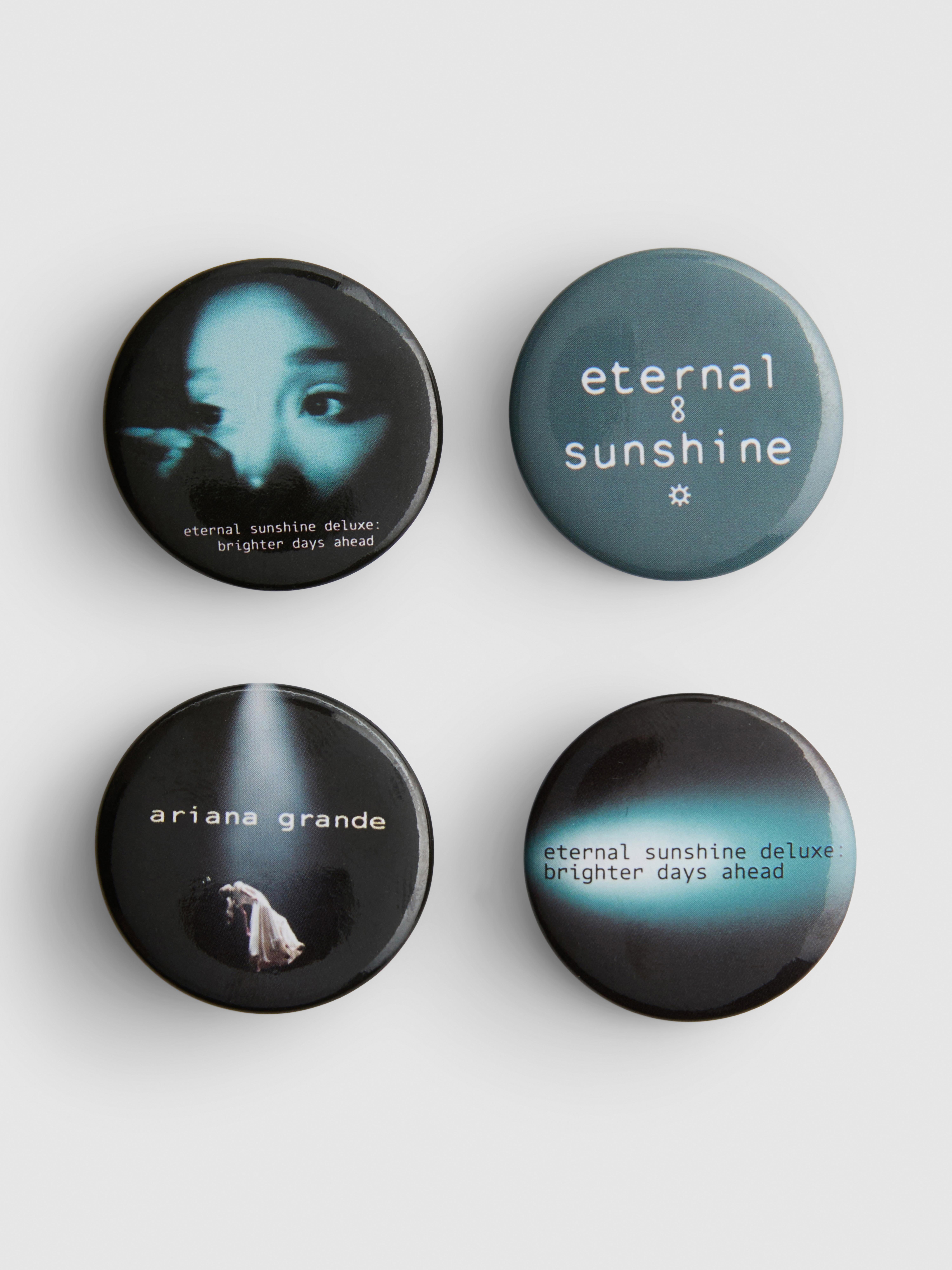 4pk Ariana Grande Eternal Sunshine Badge Set