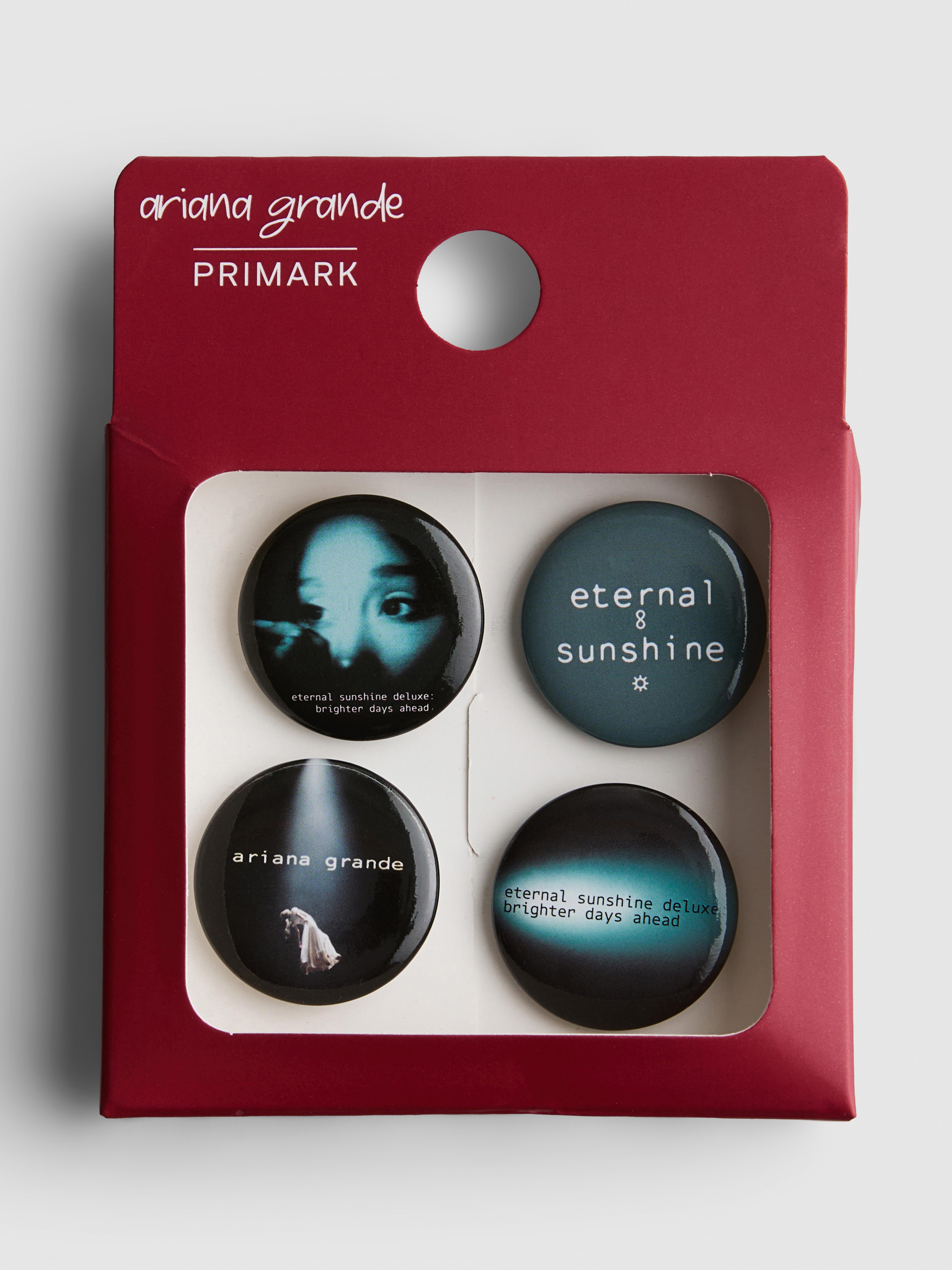 4pk Ariana Grande Eternal Sunshine Badge Set