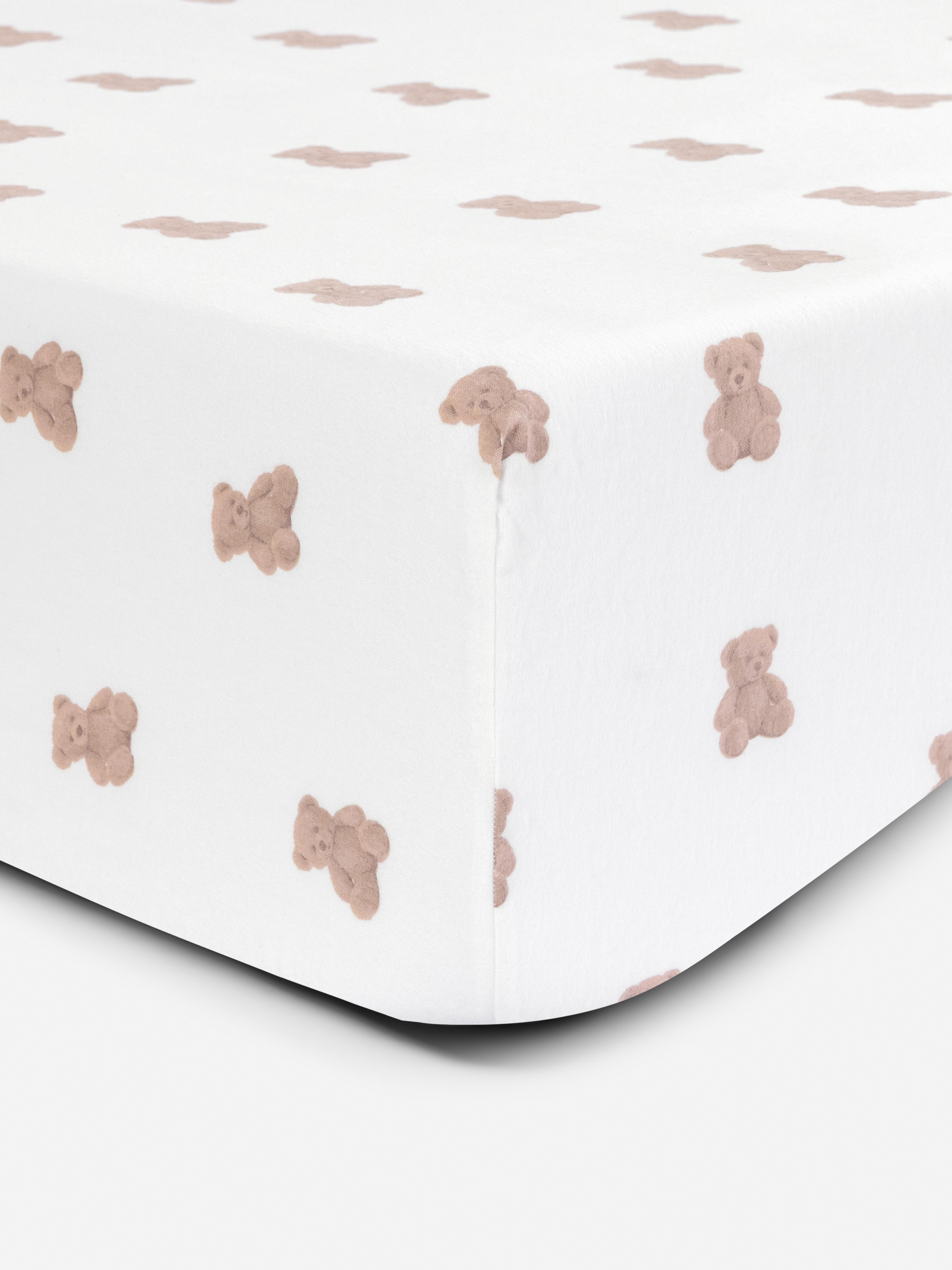 Teddy Brushed Cotton Single Fitted Sheet