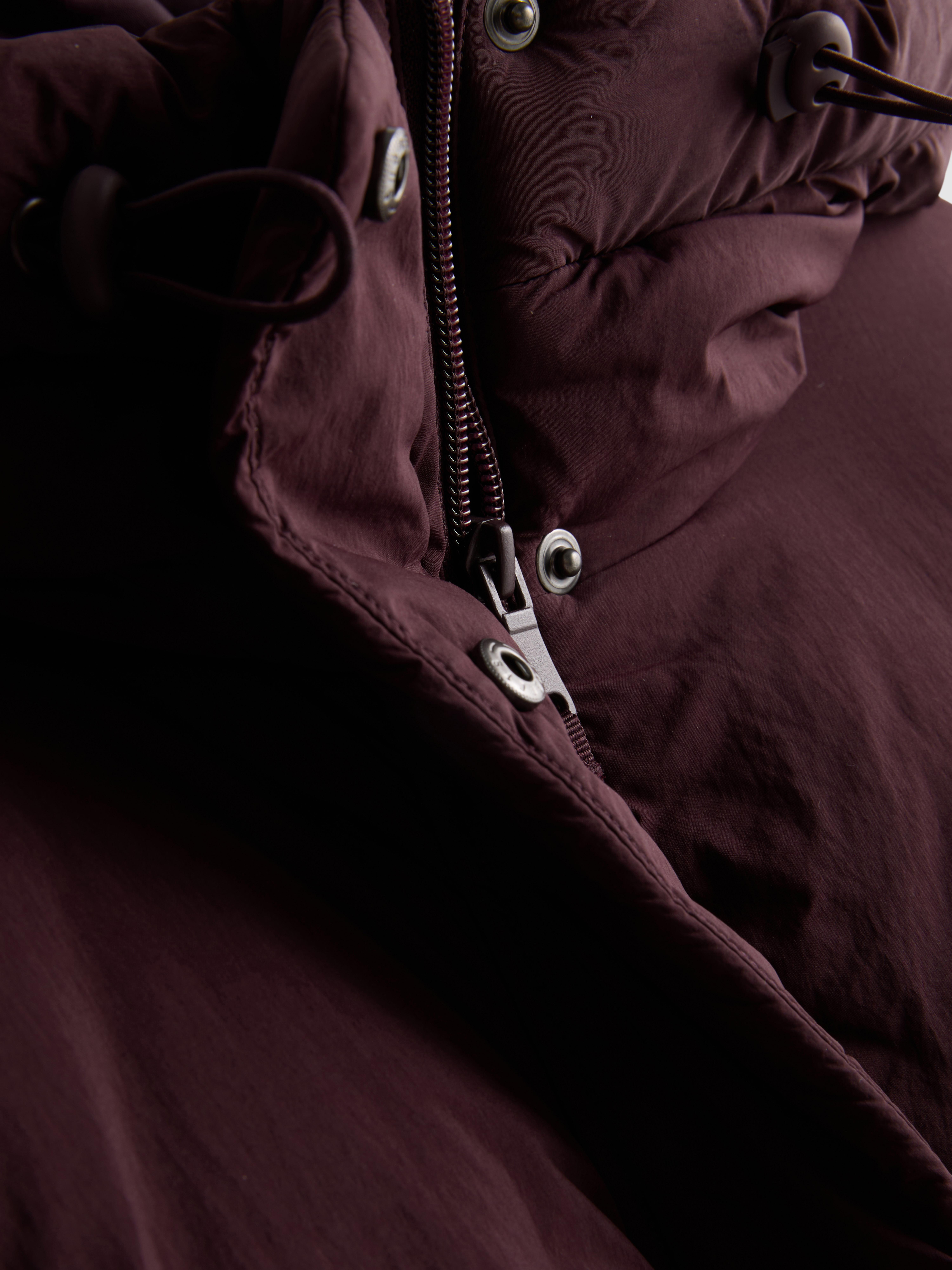 Hooded Longline Puffer Jacket