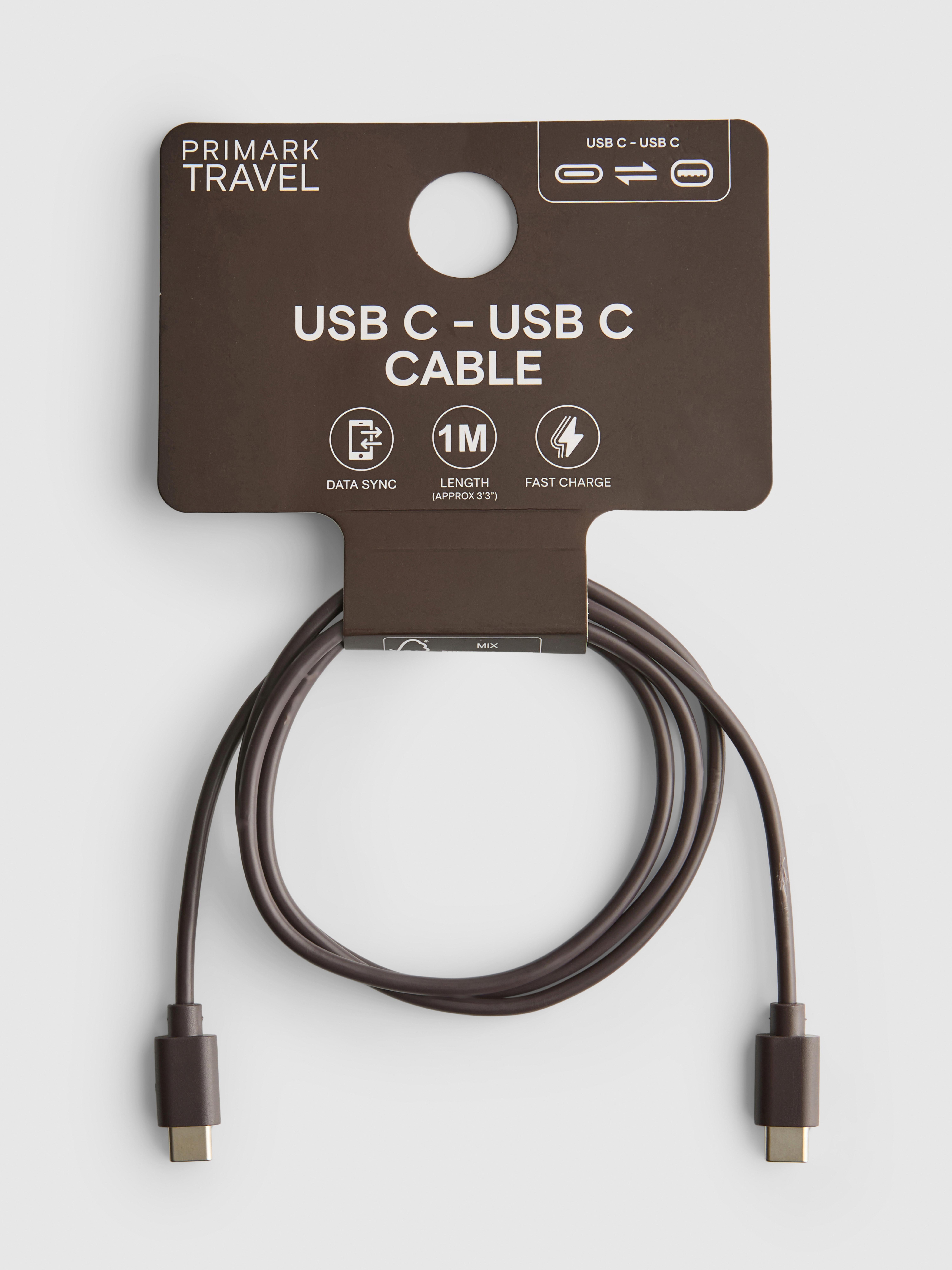 1m USB-C To USB-C Cable