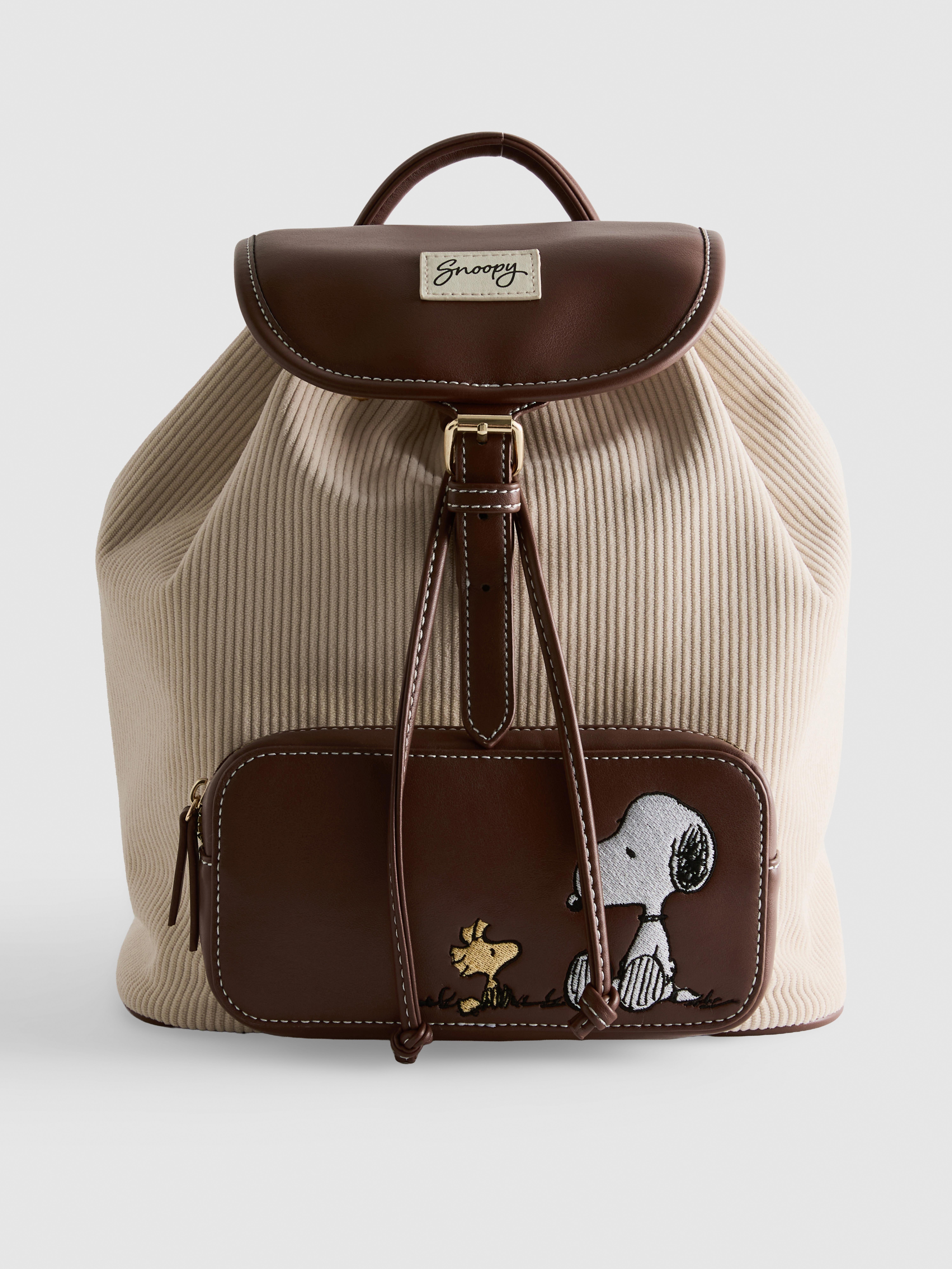 Snoopy Drawstring Backpack