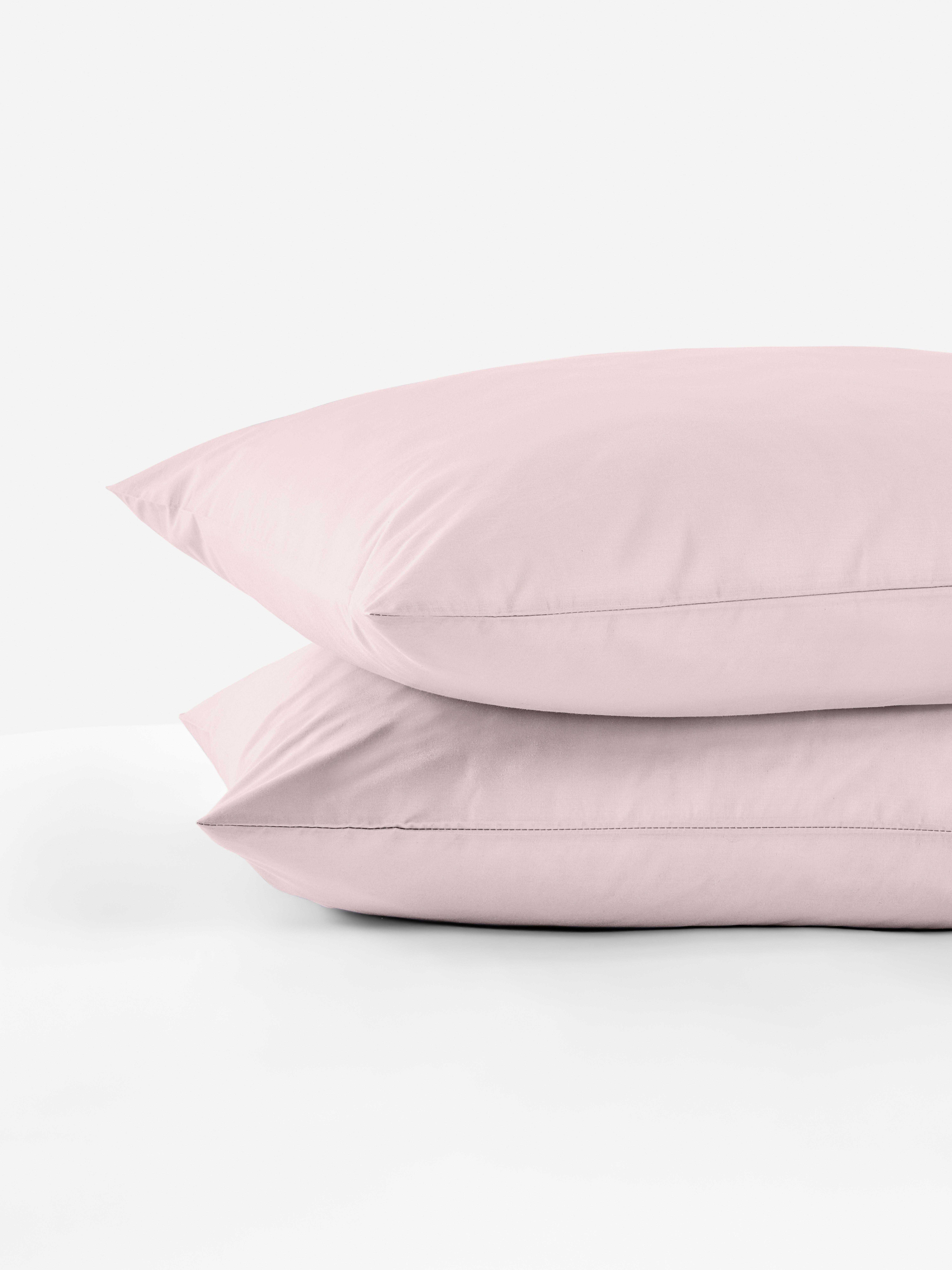 2pk Pure Cotton Pillowcases