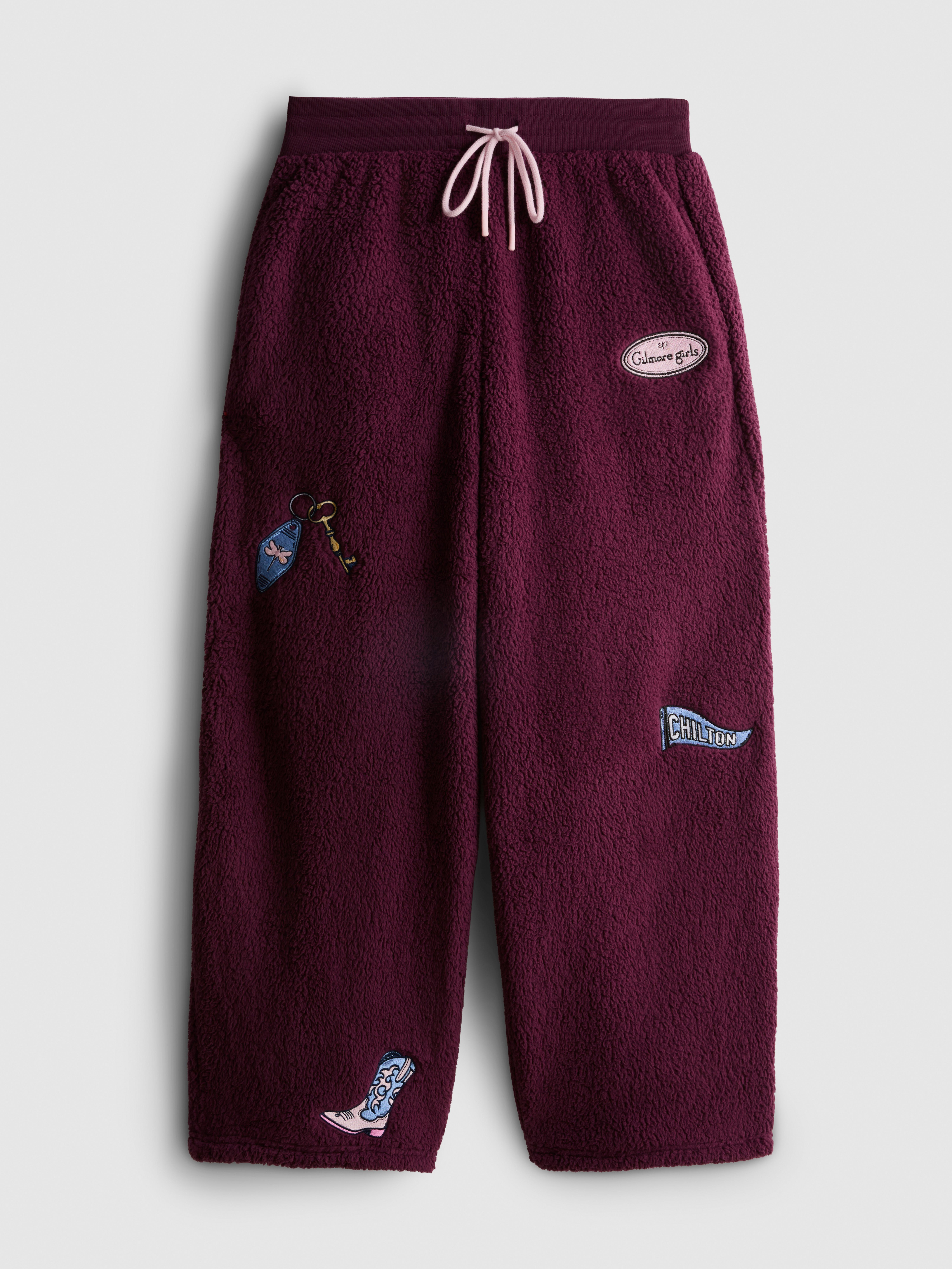 Gilmore Girls Borg Wide Leg Pyjama Bottoms