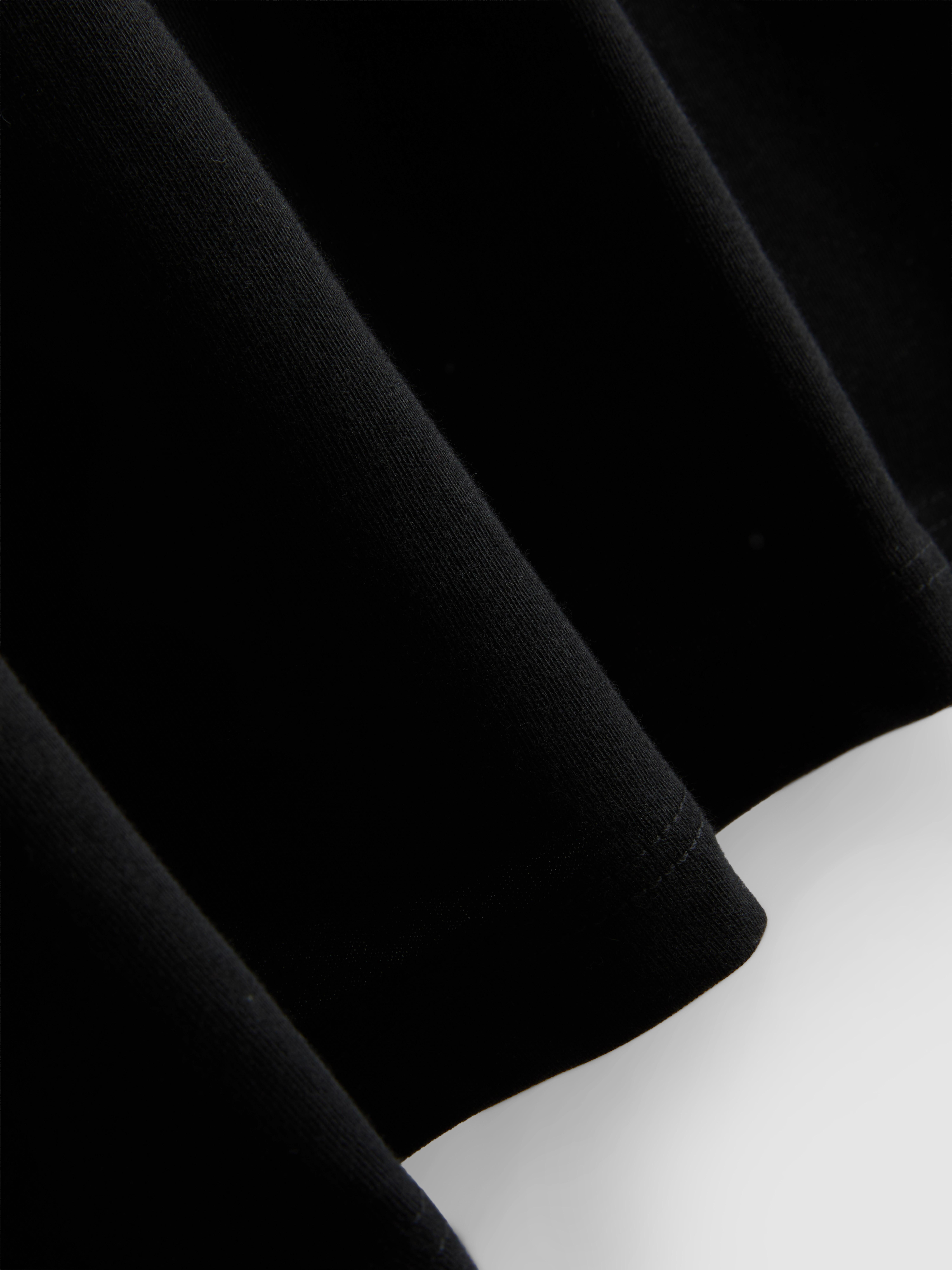 Pure Cotton Long-Sleeve Crewneck Top