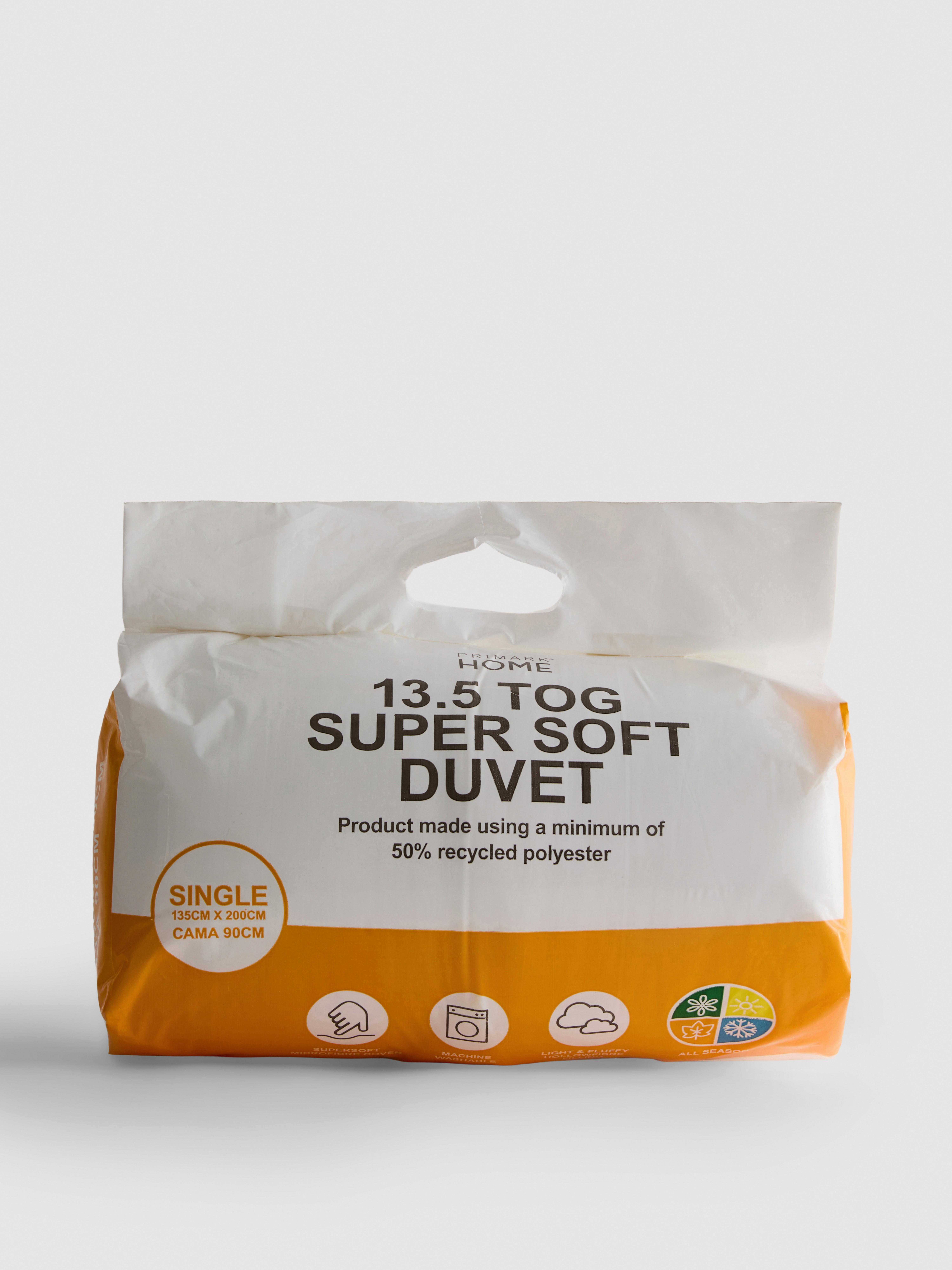 Super mäkký paplón na jednolôžko 13,5 TOG