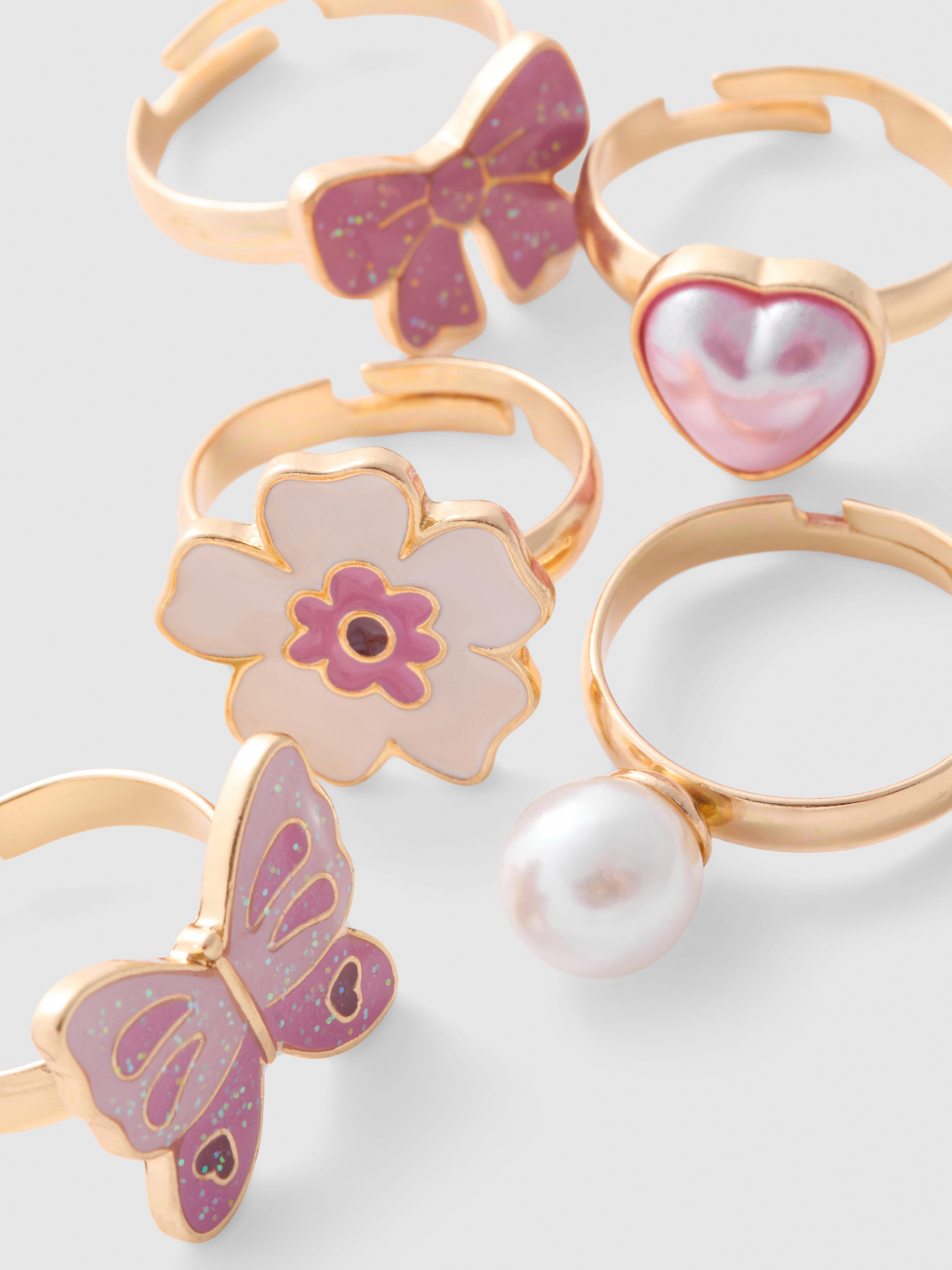 5-Pack Adjustable Rings
