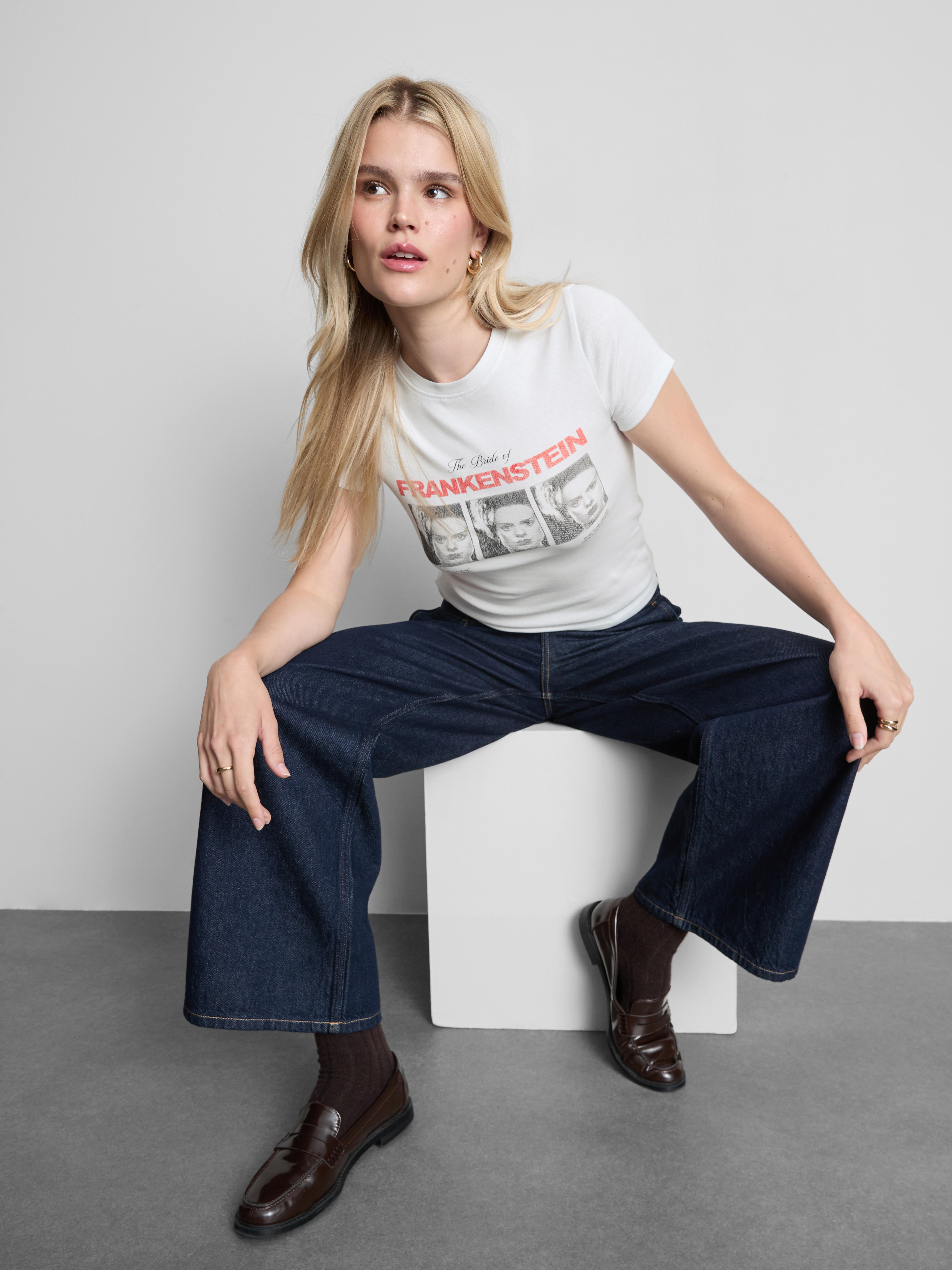 The Bride Of Frankenstein Graphic Baby Tee