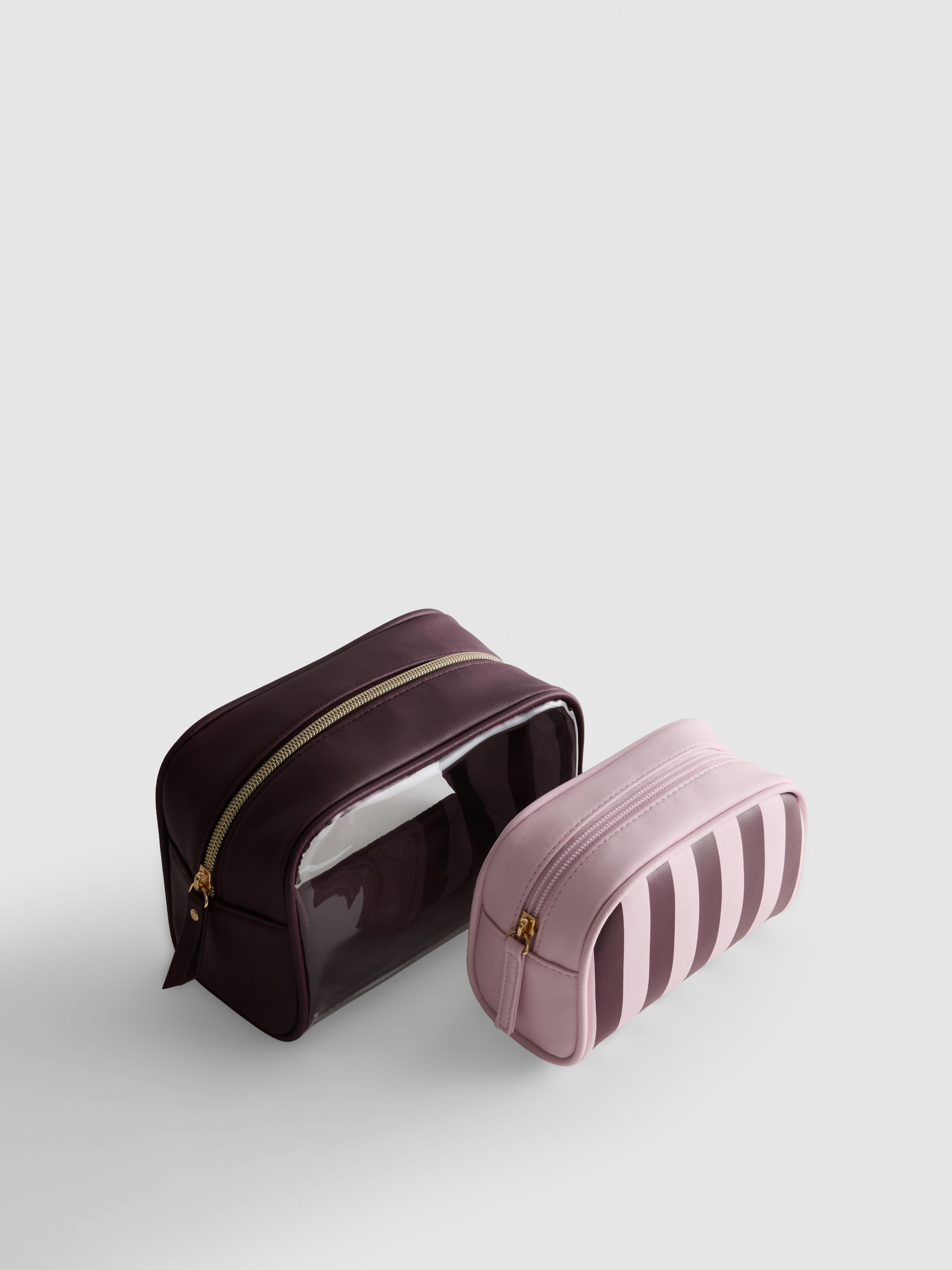 Make-up-Taschen-Set, 2-teilig