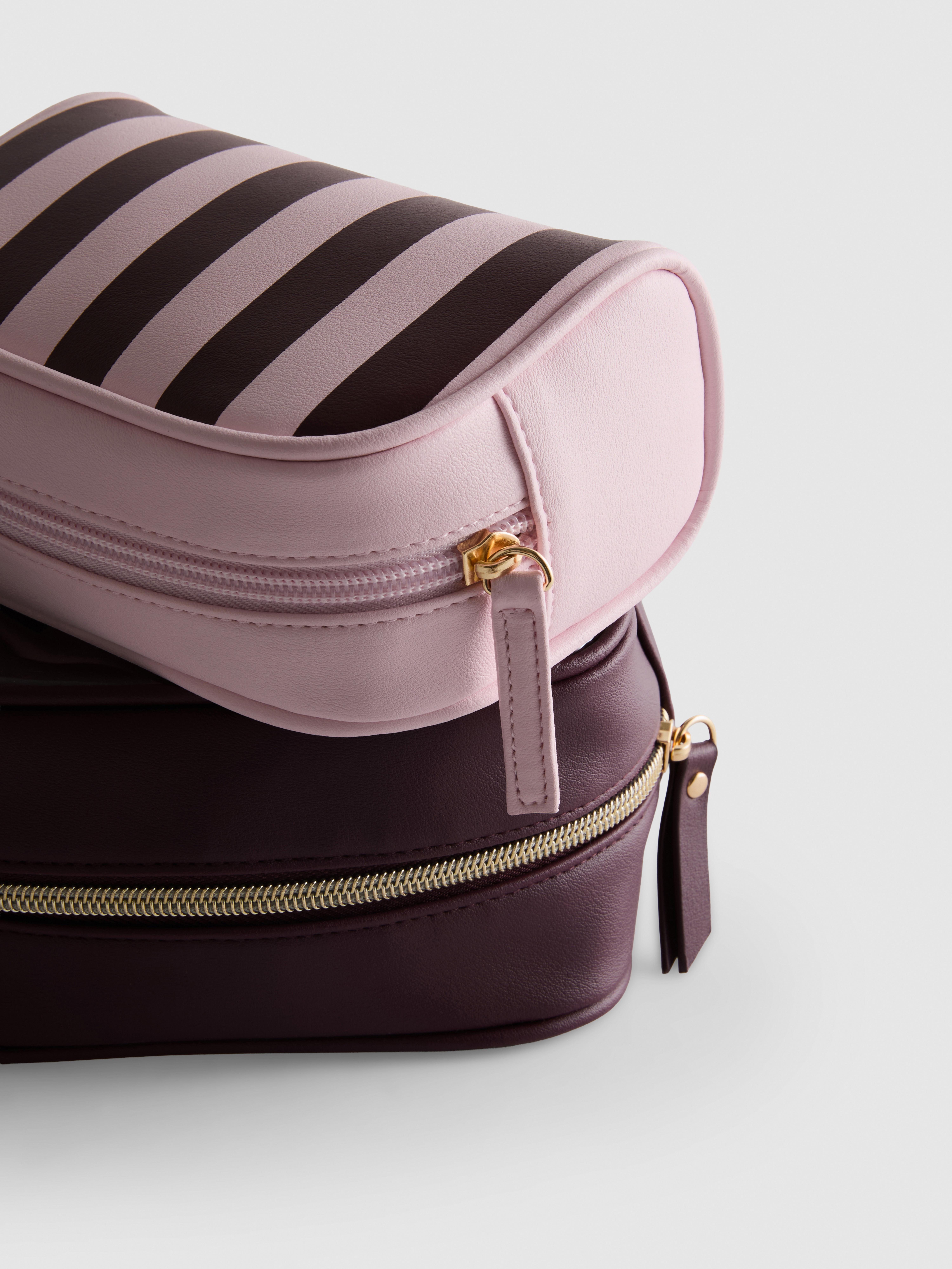 2-Piece Makeup Bag Set
