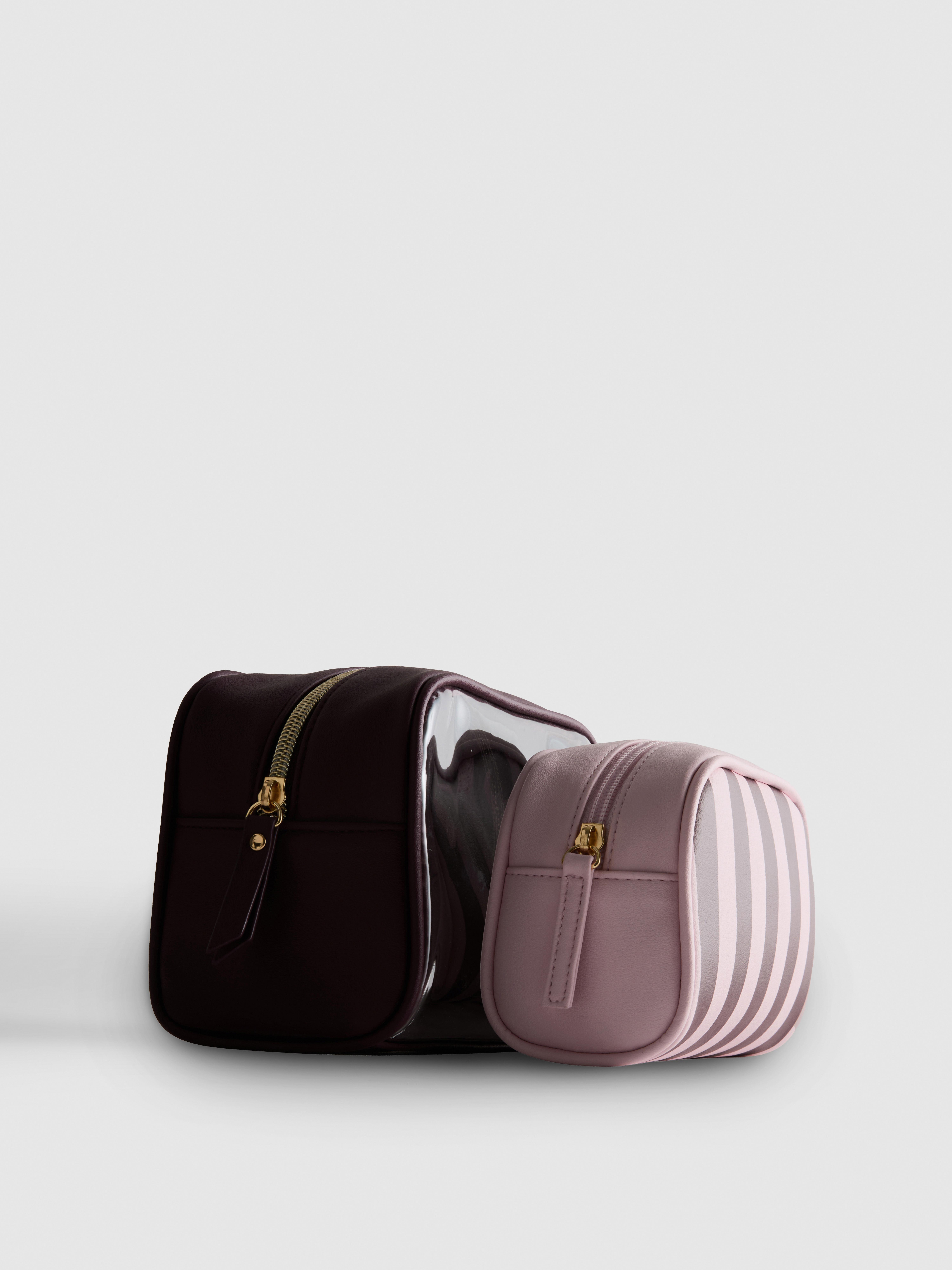 2-Piece Makeup Bag Set