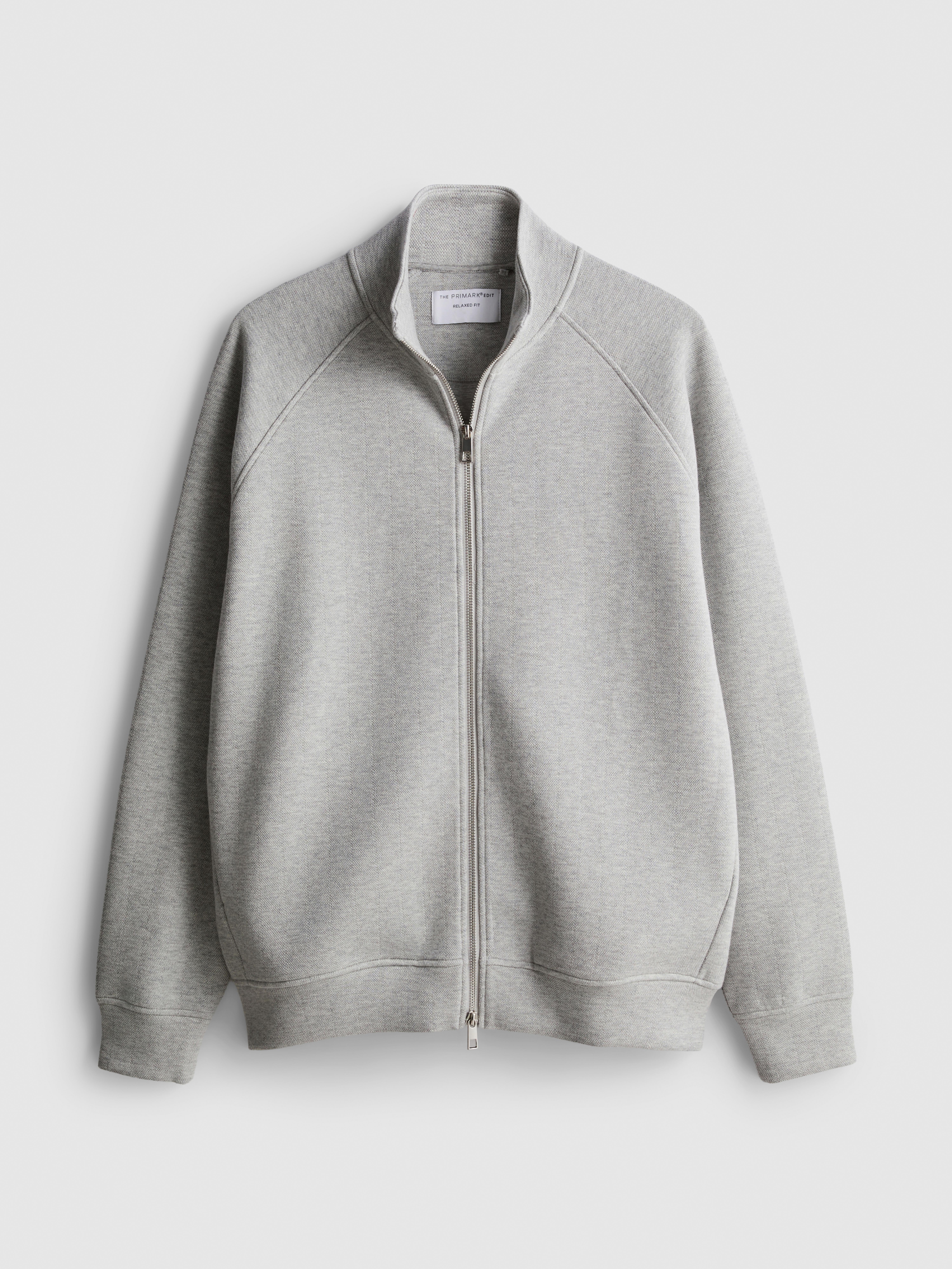 Cotton-Rich Zip-Through Sweatshirt