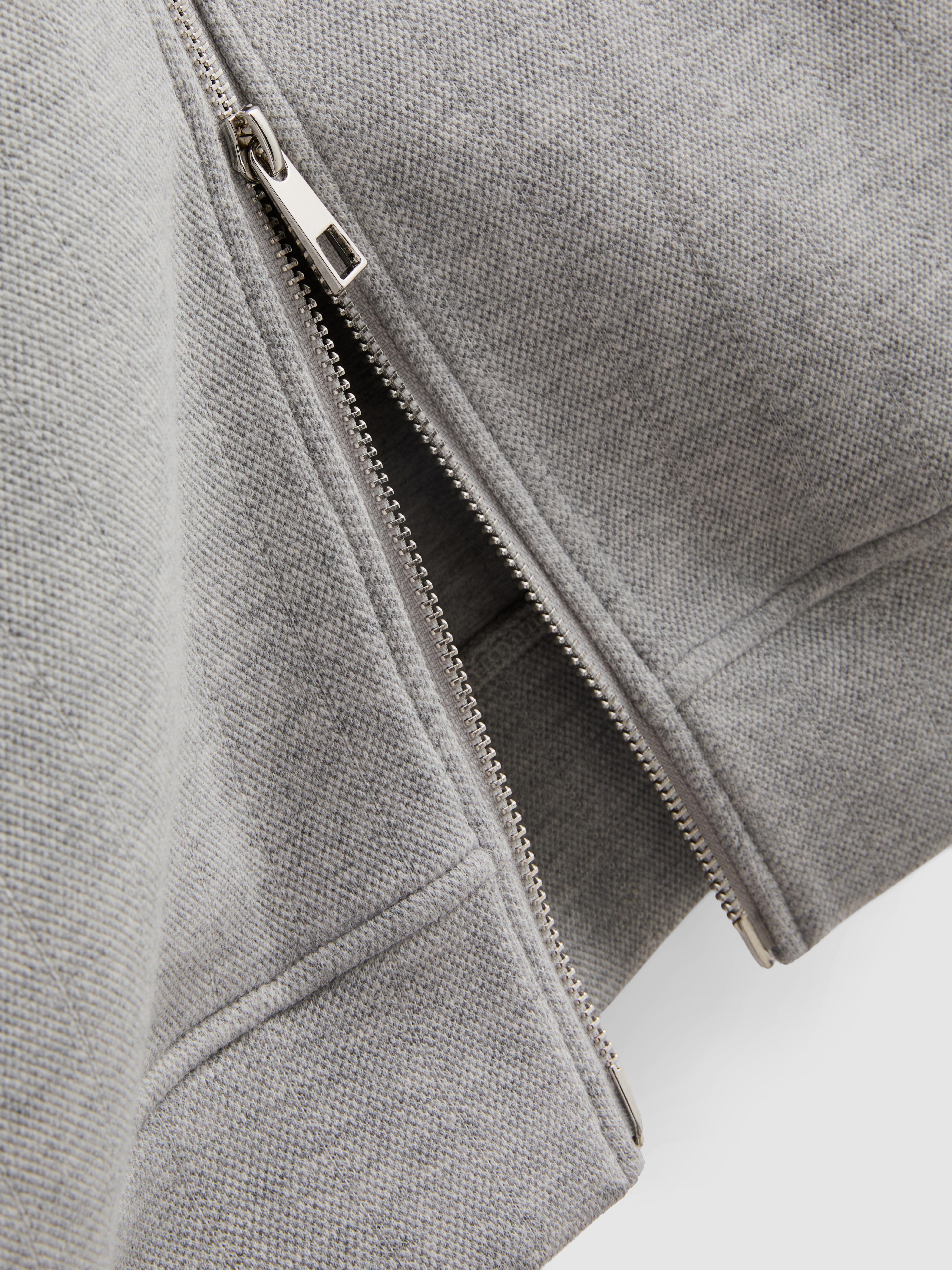 Cotton-Rich Zip-Through Sweatshirt