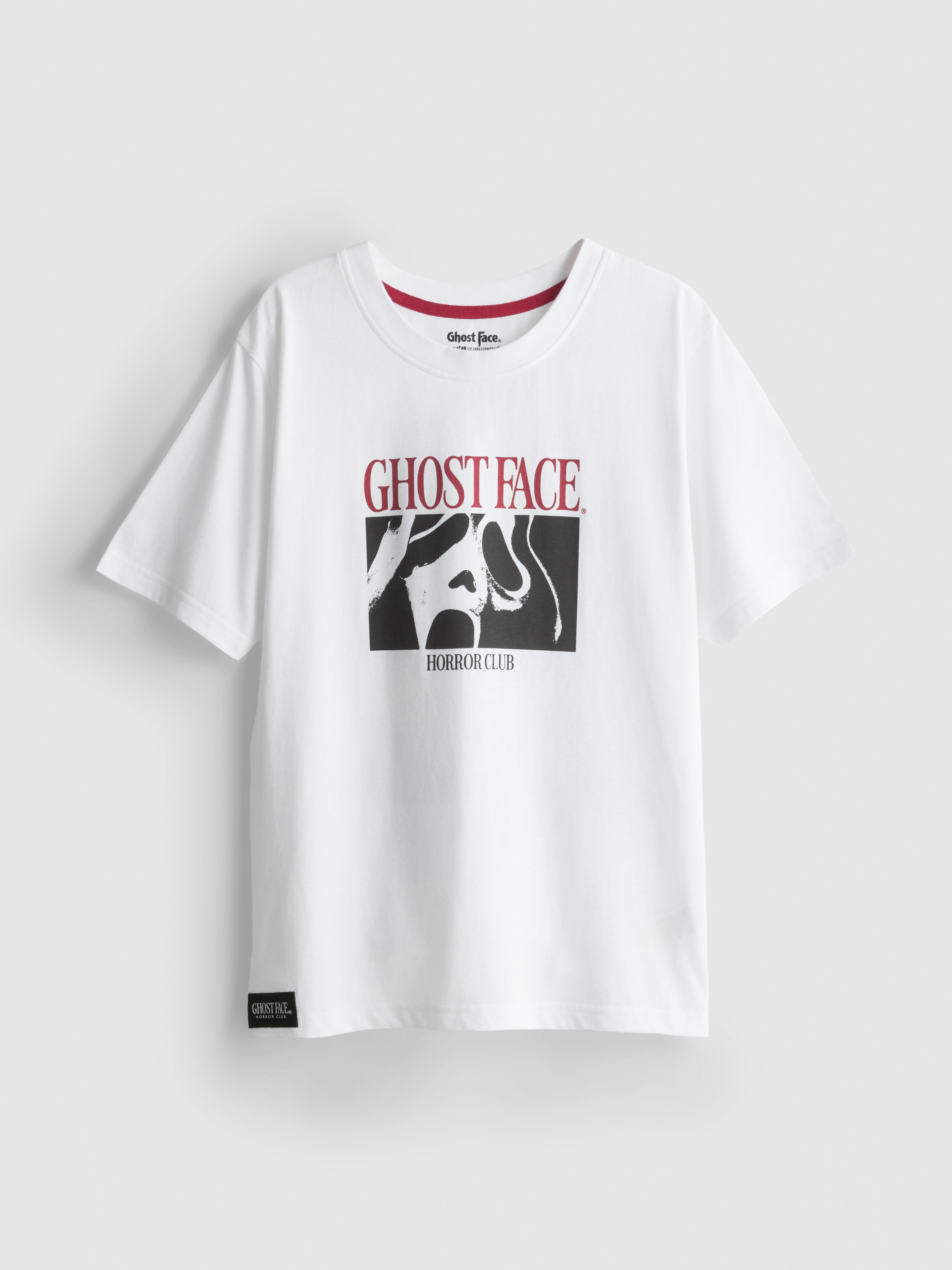 Scream Ghostface Cotton Rich Graphic Pajama Tee