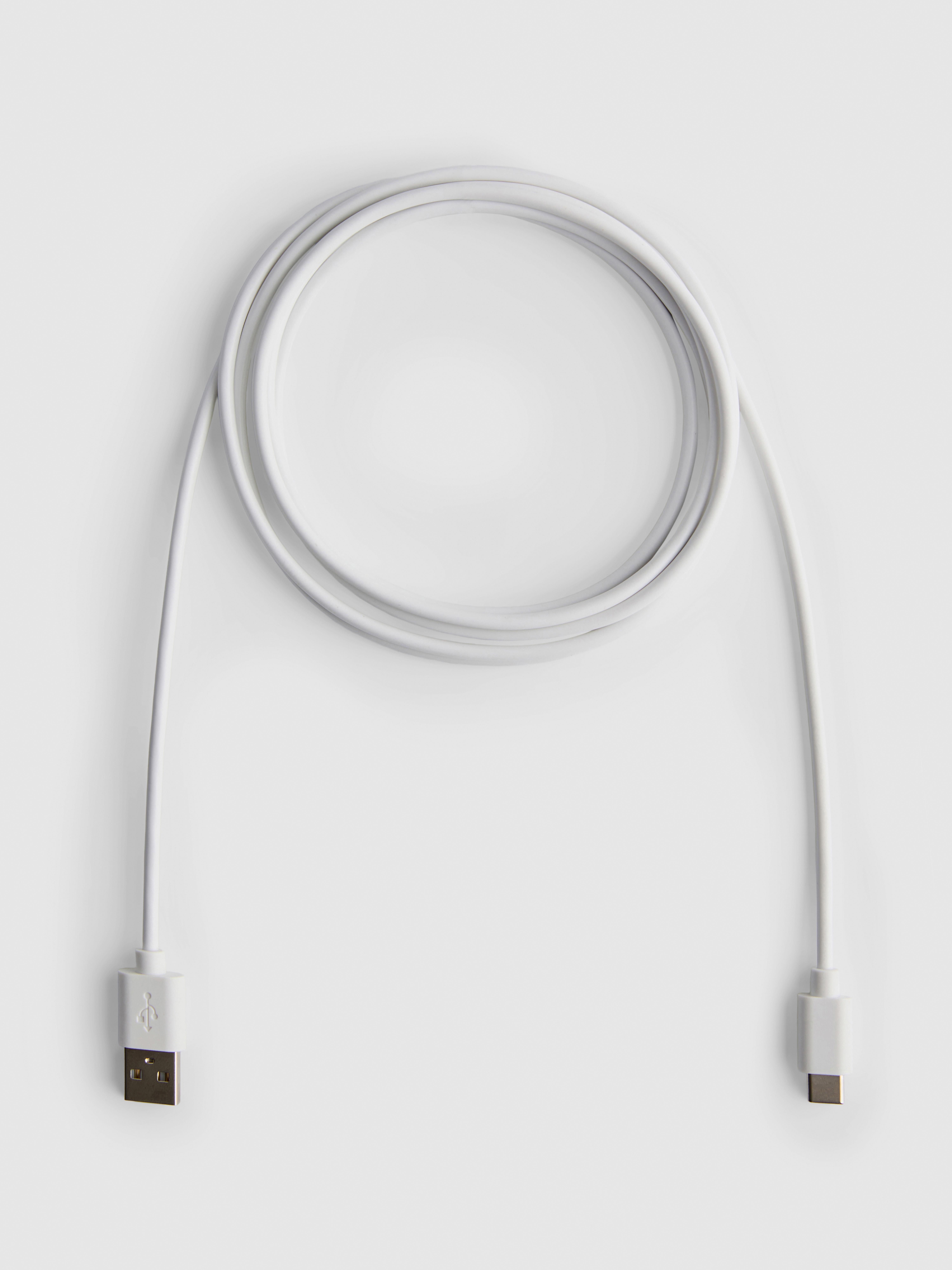 2m kabel s koncovkami USB-A a USB-C