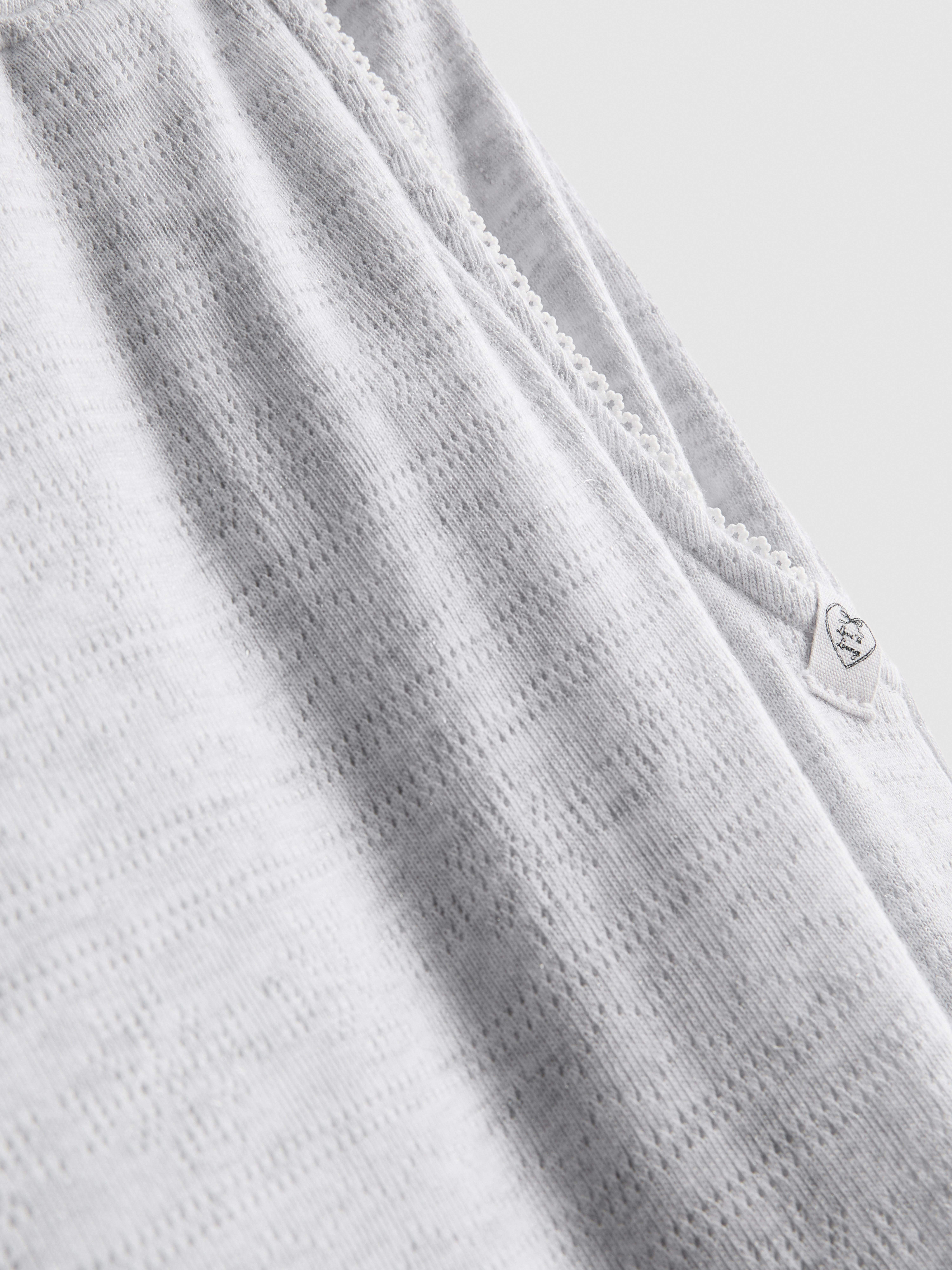 Love To Lounge Pointelle Straight Leg Pajama Bottoms