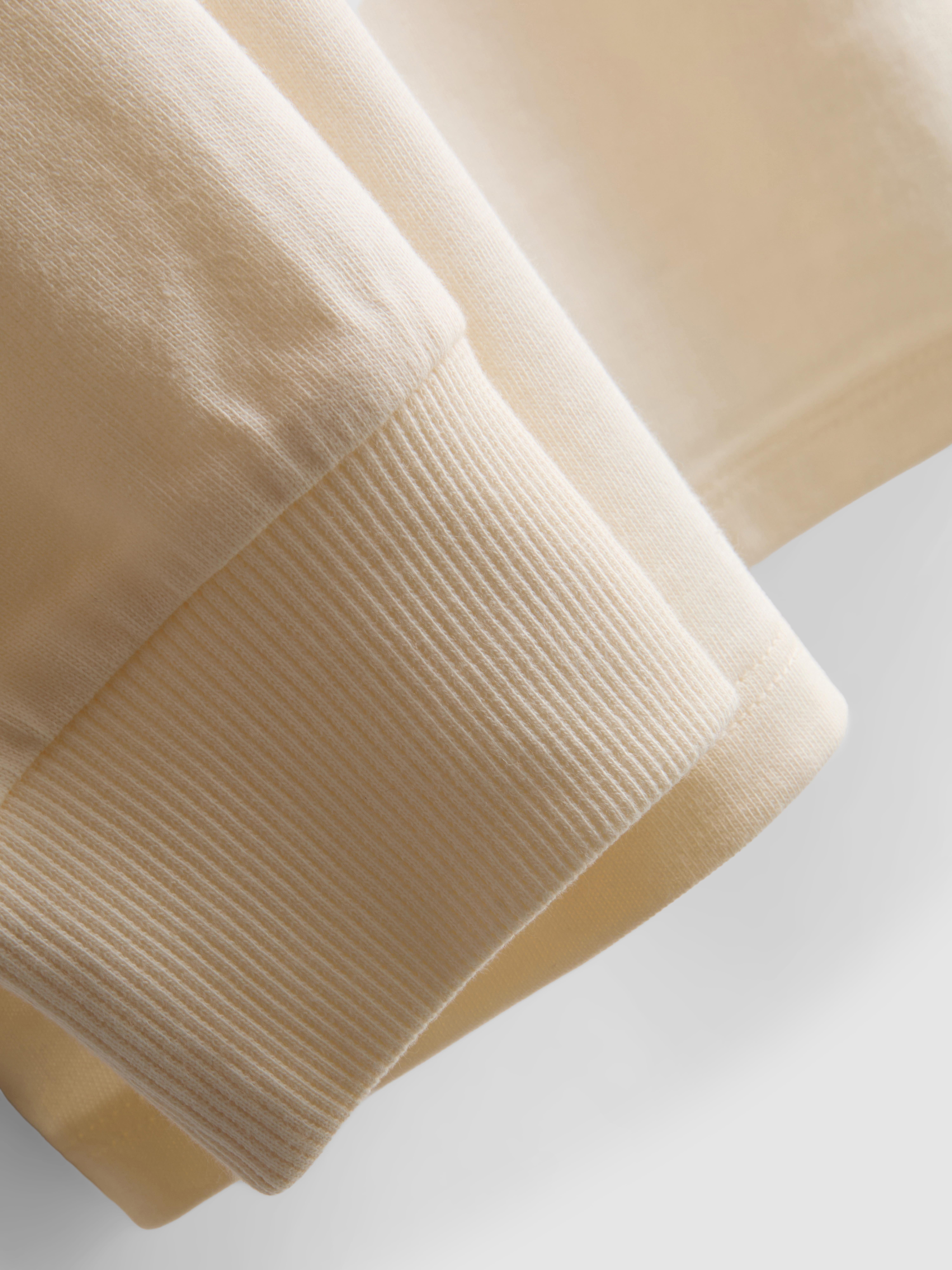 7-15yrs | Pure Cotton Quarter-Zip T-Shirt