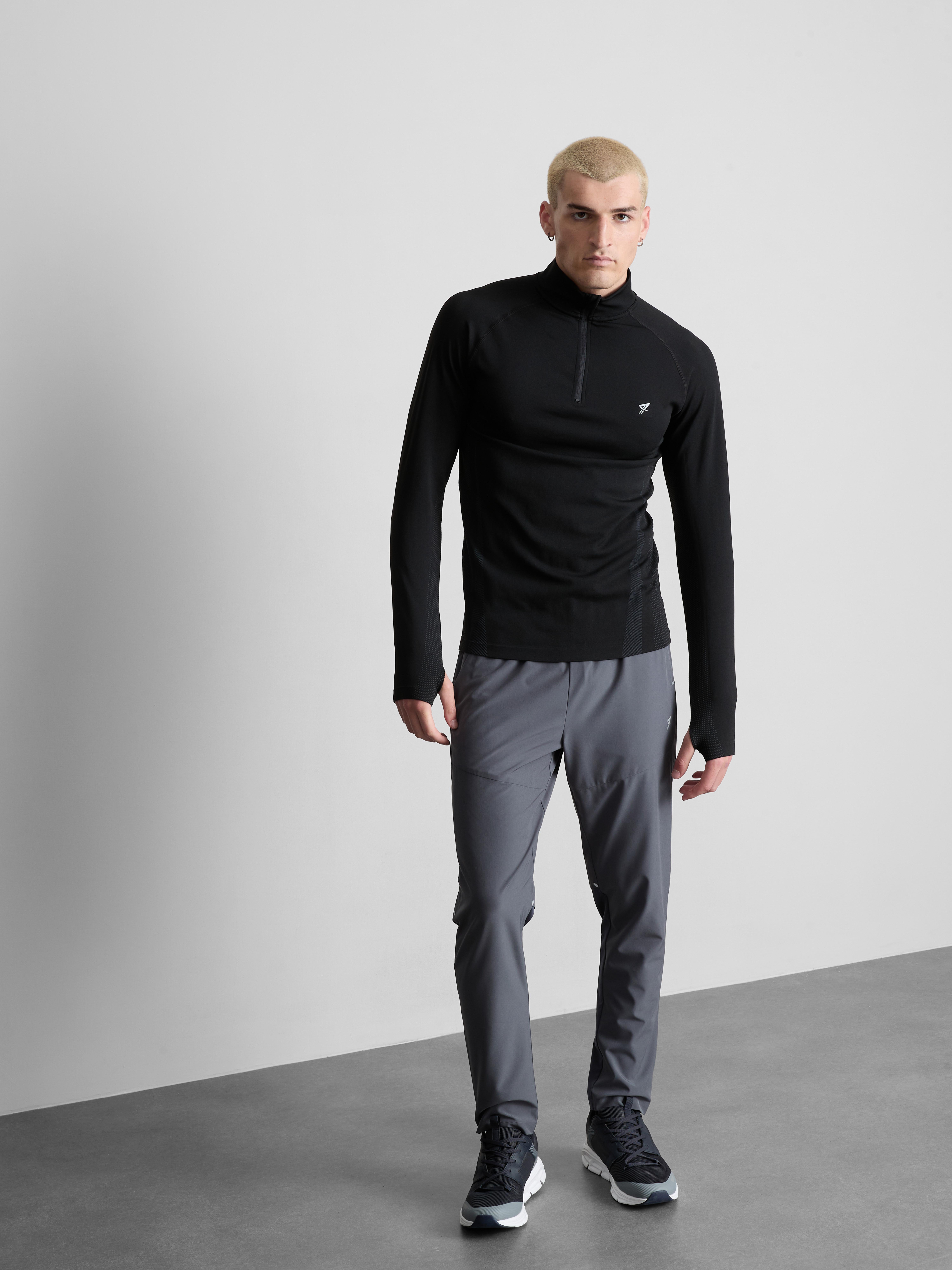 Quarter Zip Gym Top