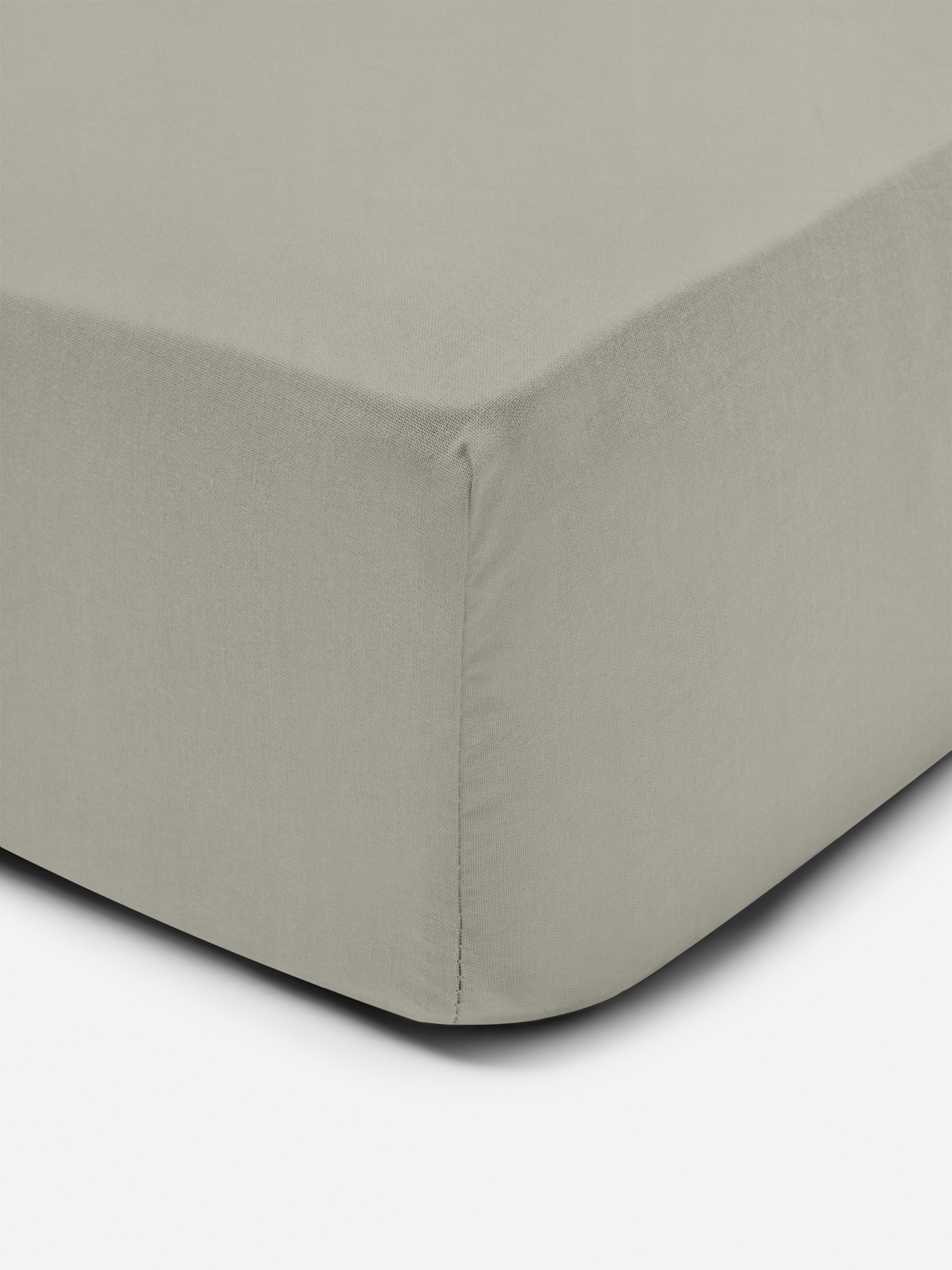 Kingsize hoeslaken van puur katoen