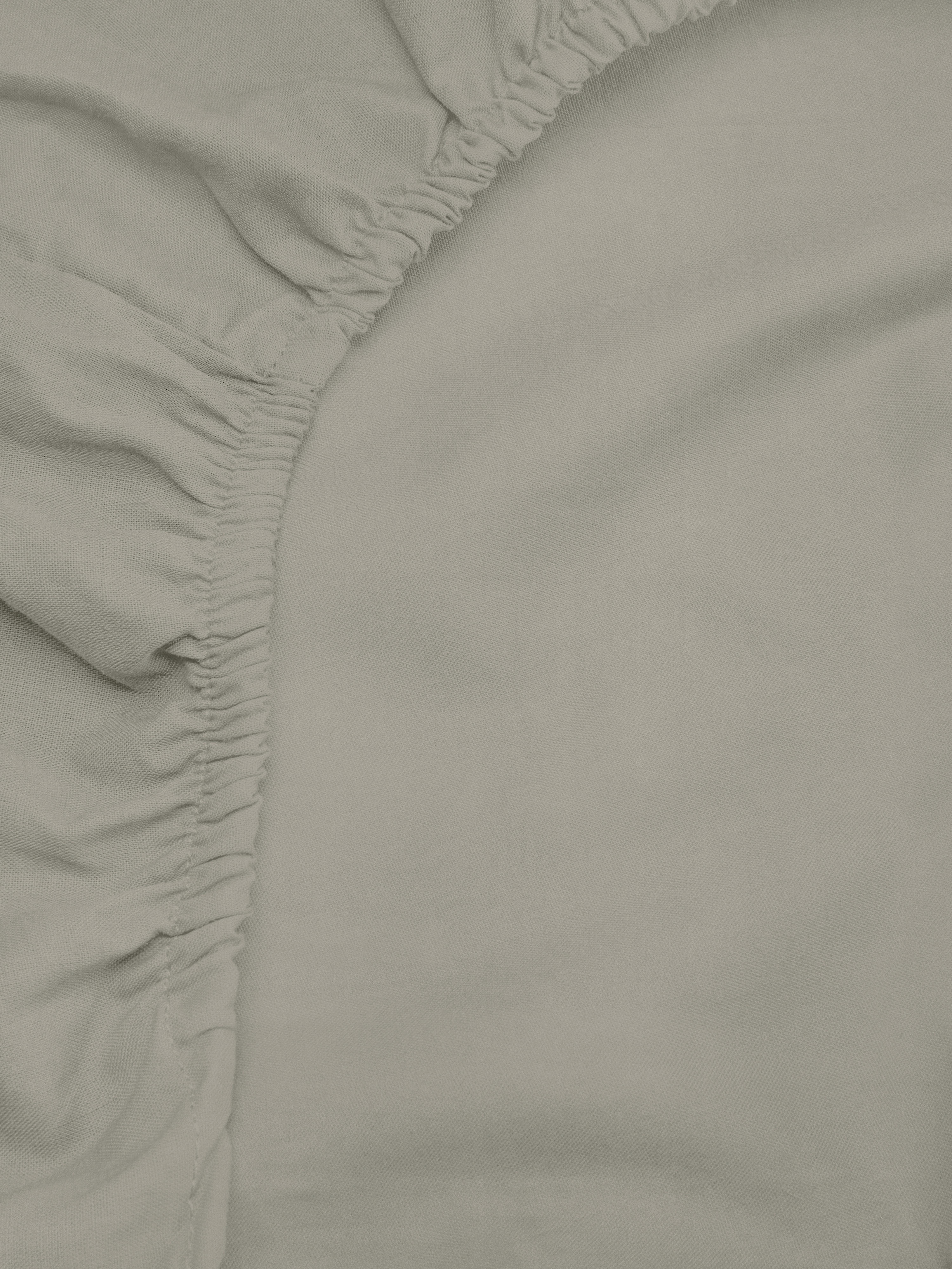 Kingsize hoeslaken van puur katoen