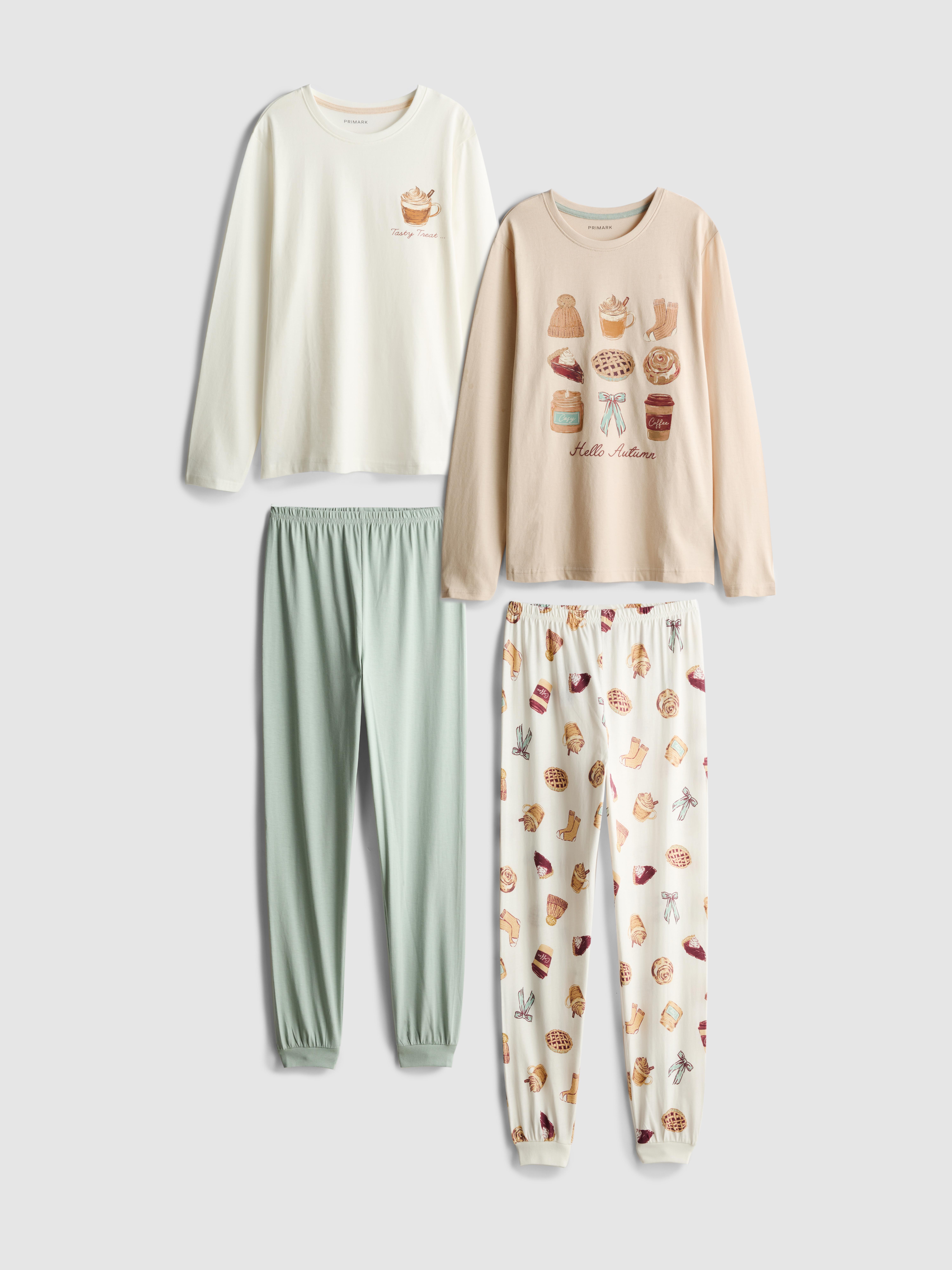 7-15yrs | 2pk Pure Cotton Pyjamas