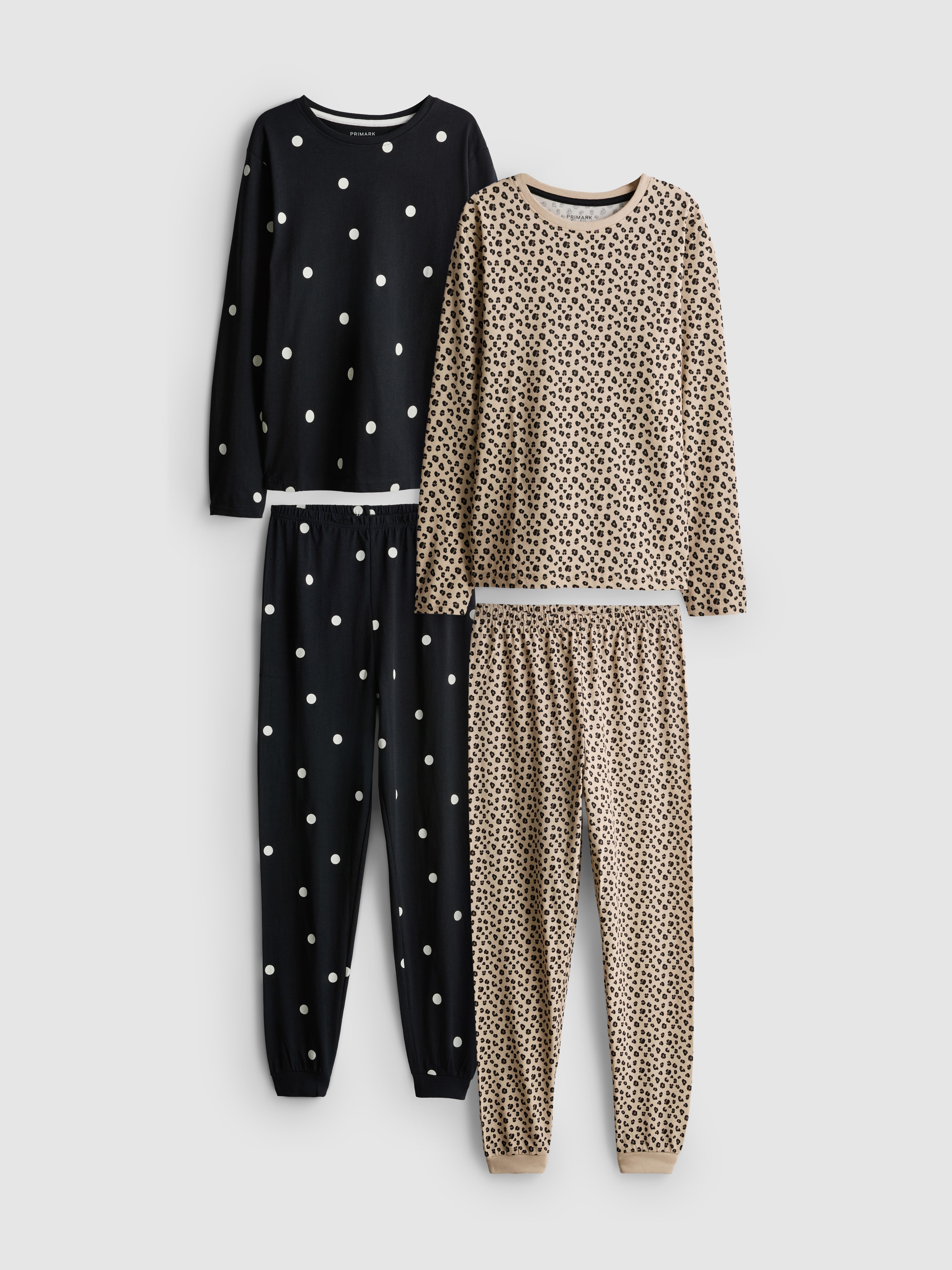 7-15yrs | 2pk Pure Cotton Pyjamas