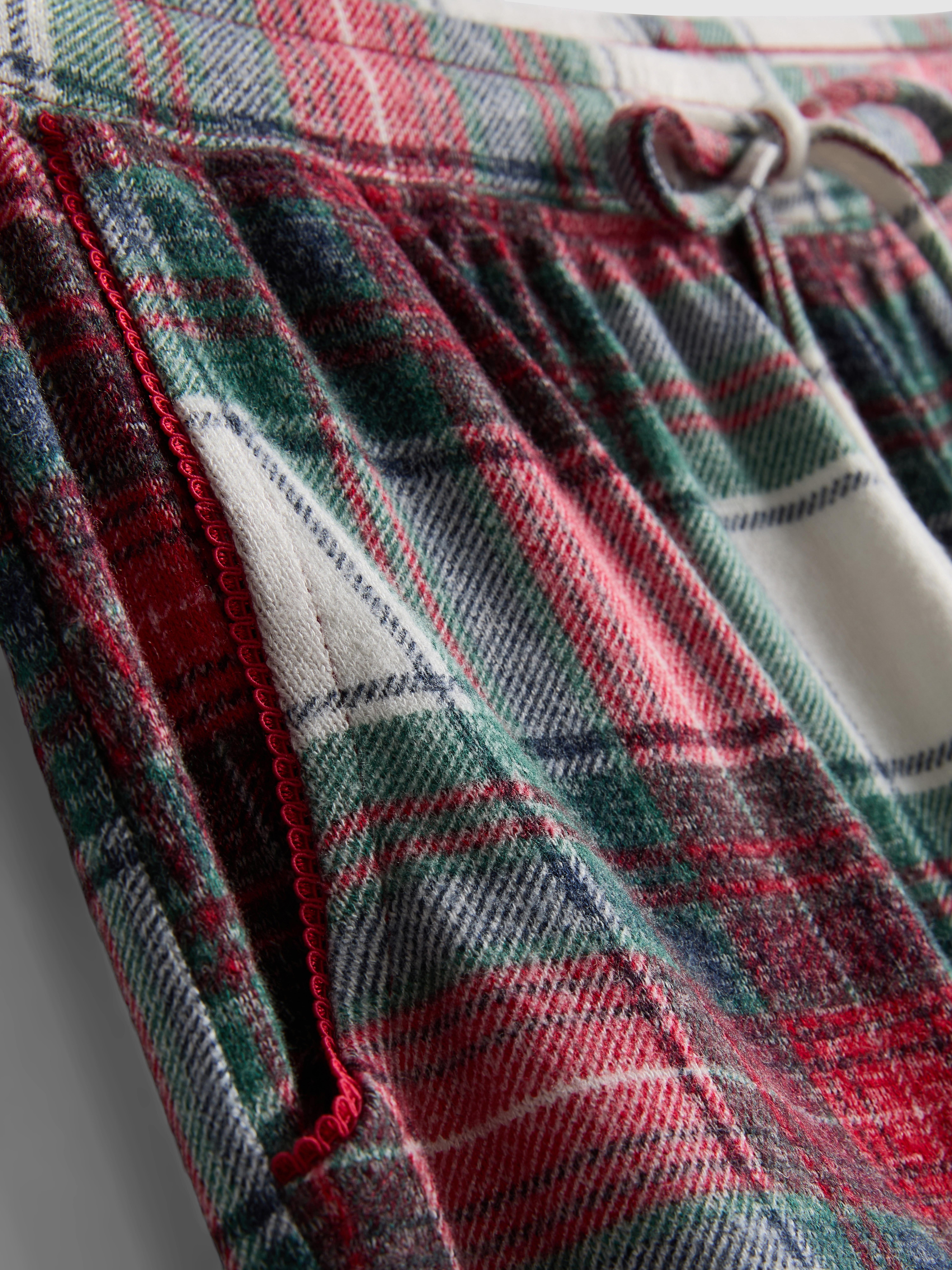 Love To Lounge Christmas Plaid Pajama Shorts
