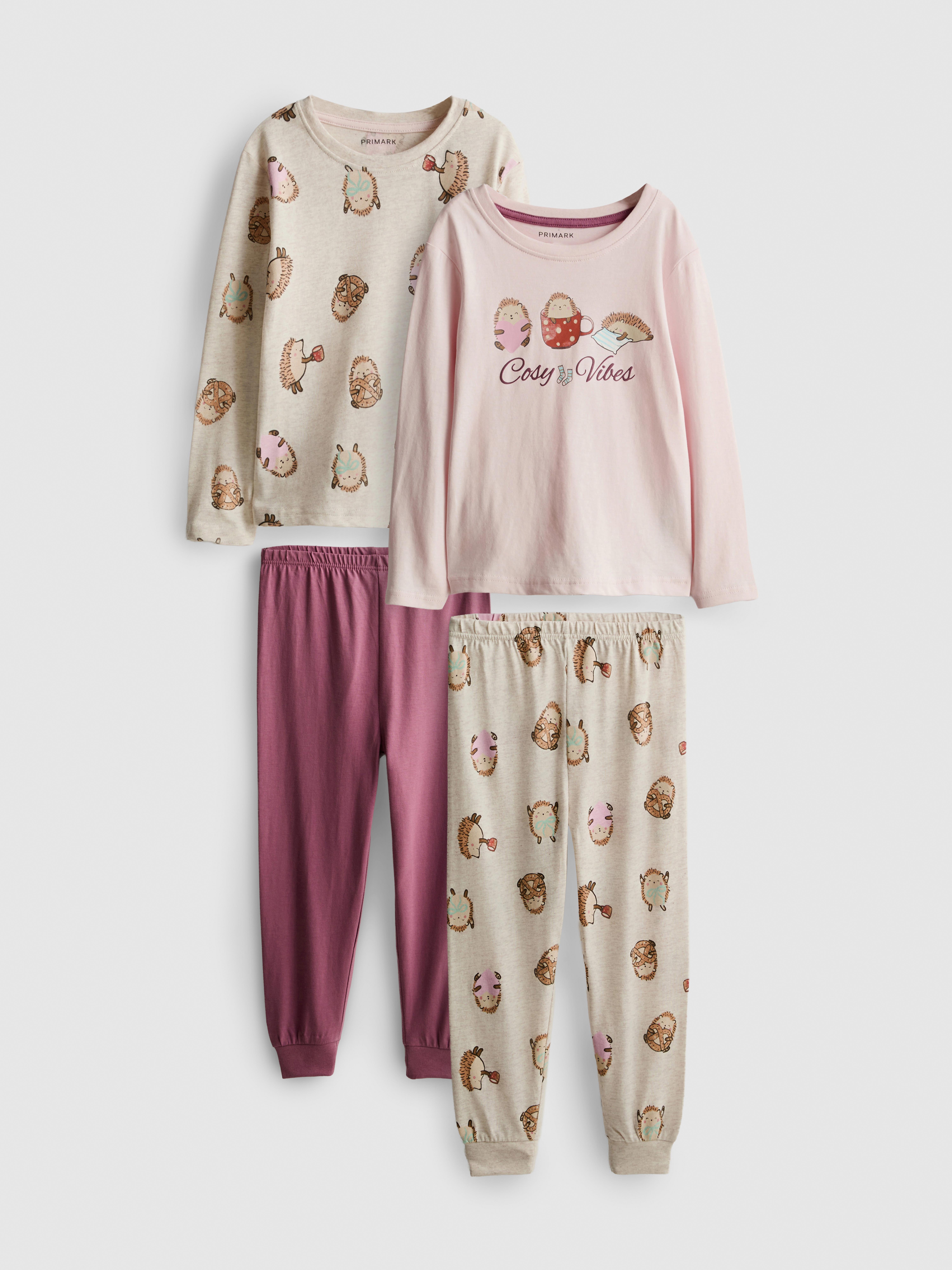1-9 anos | Pack 2 pijamas gráficos puro algodão