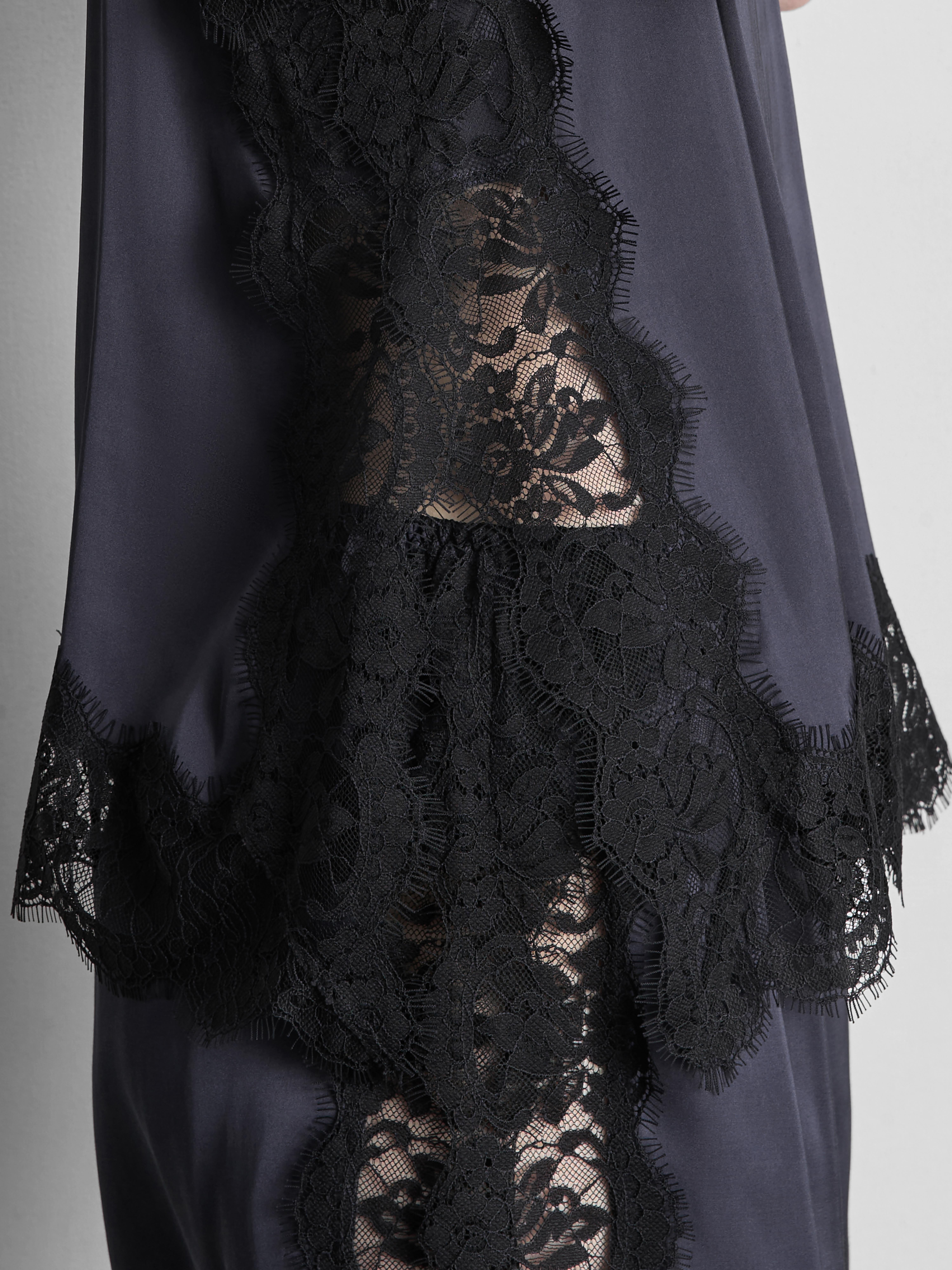 The Edit Satin Lace Cami Pajama Top