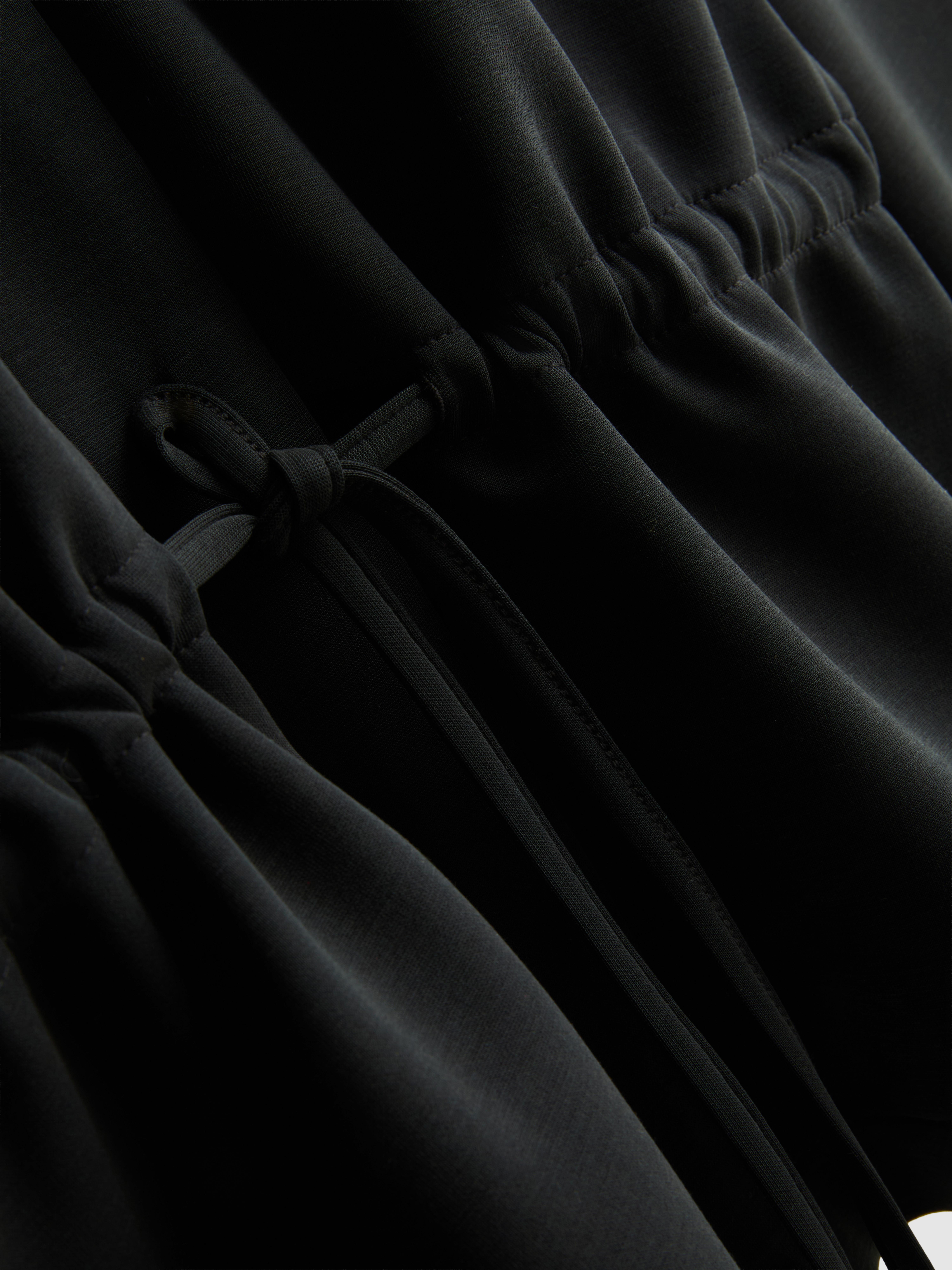Modal Blend Cinched Track Top