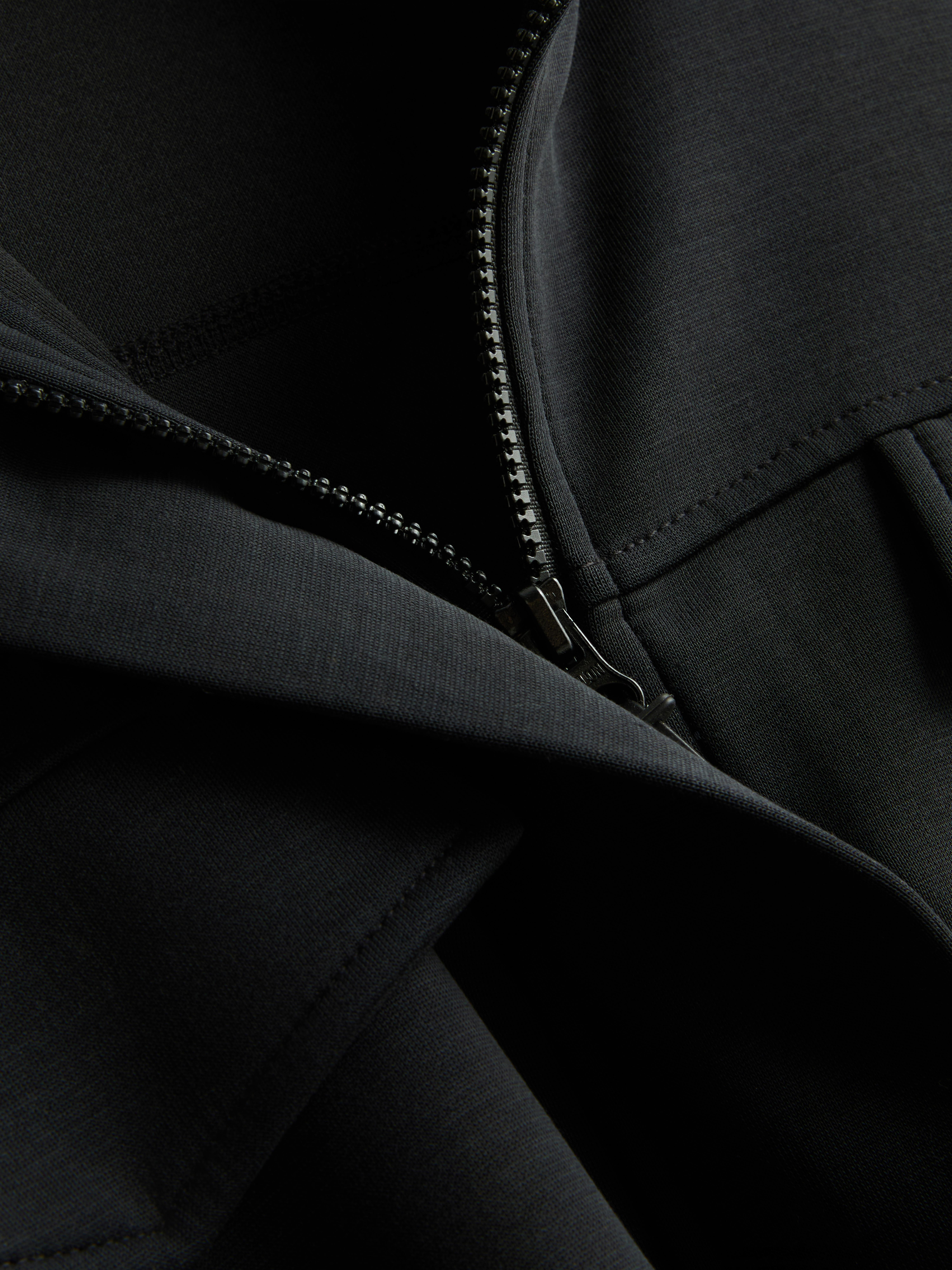 Modal Blend Cinched Track Top