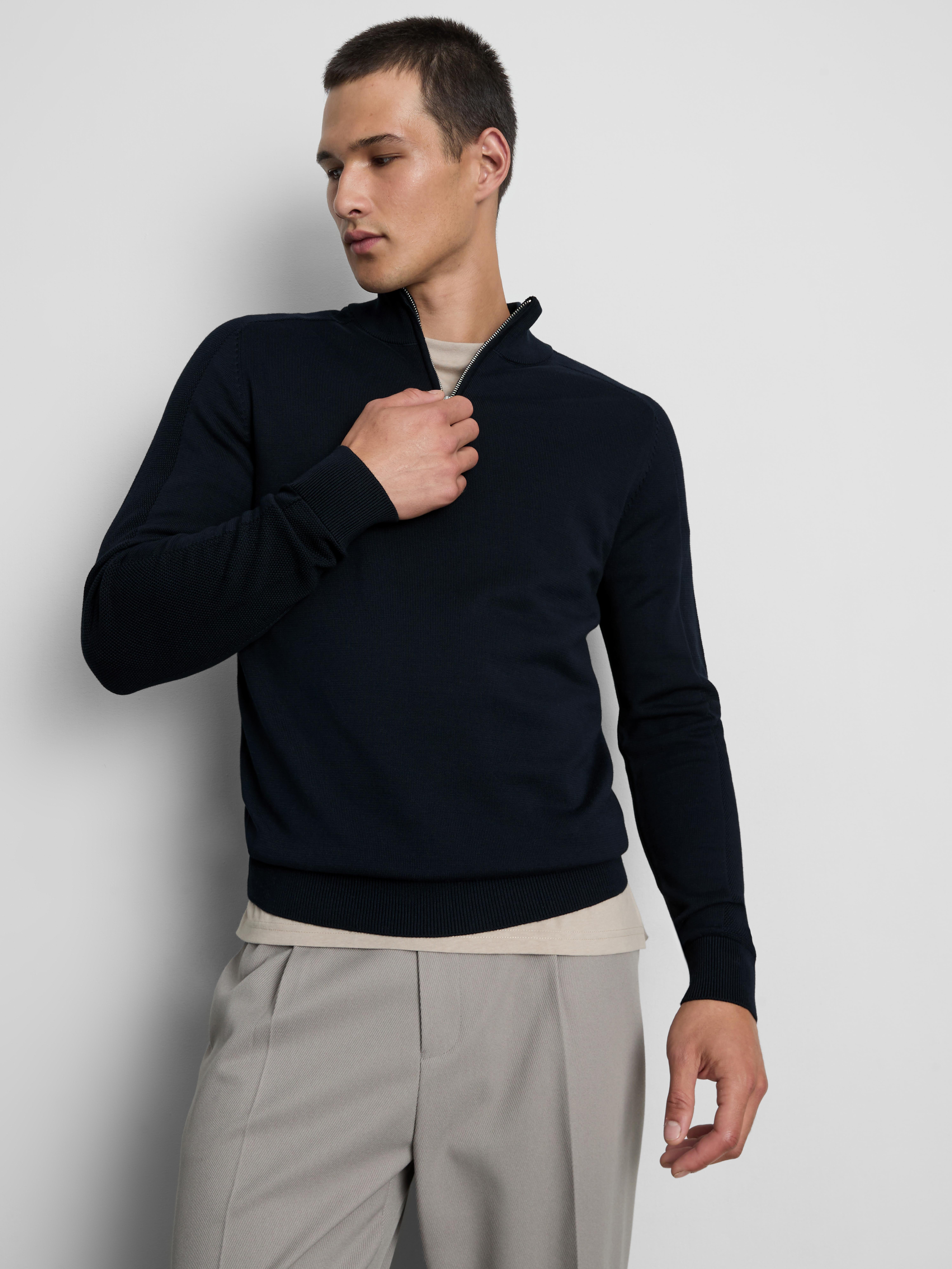 Quarter-Zip Sweater
