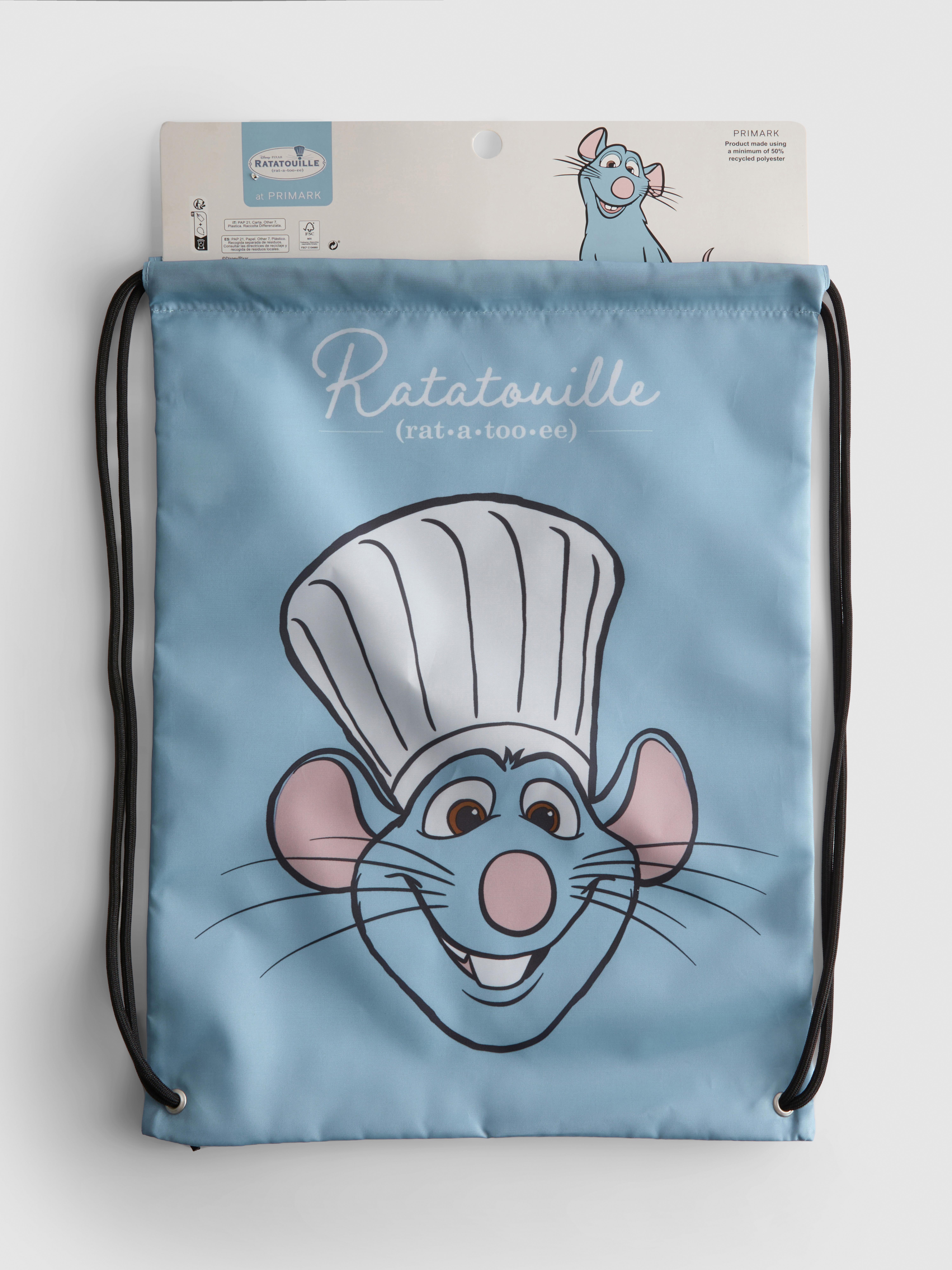 Geantă cu șnur Ratatouille de la Disney Pixar