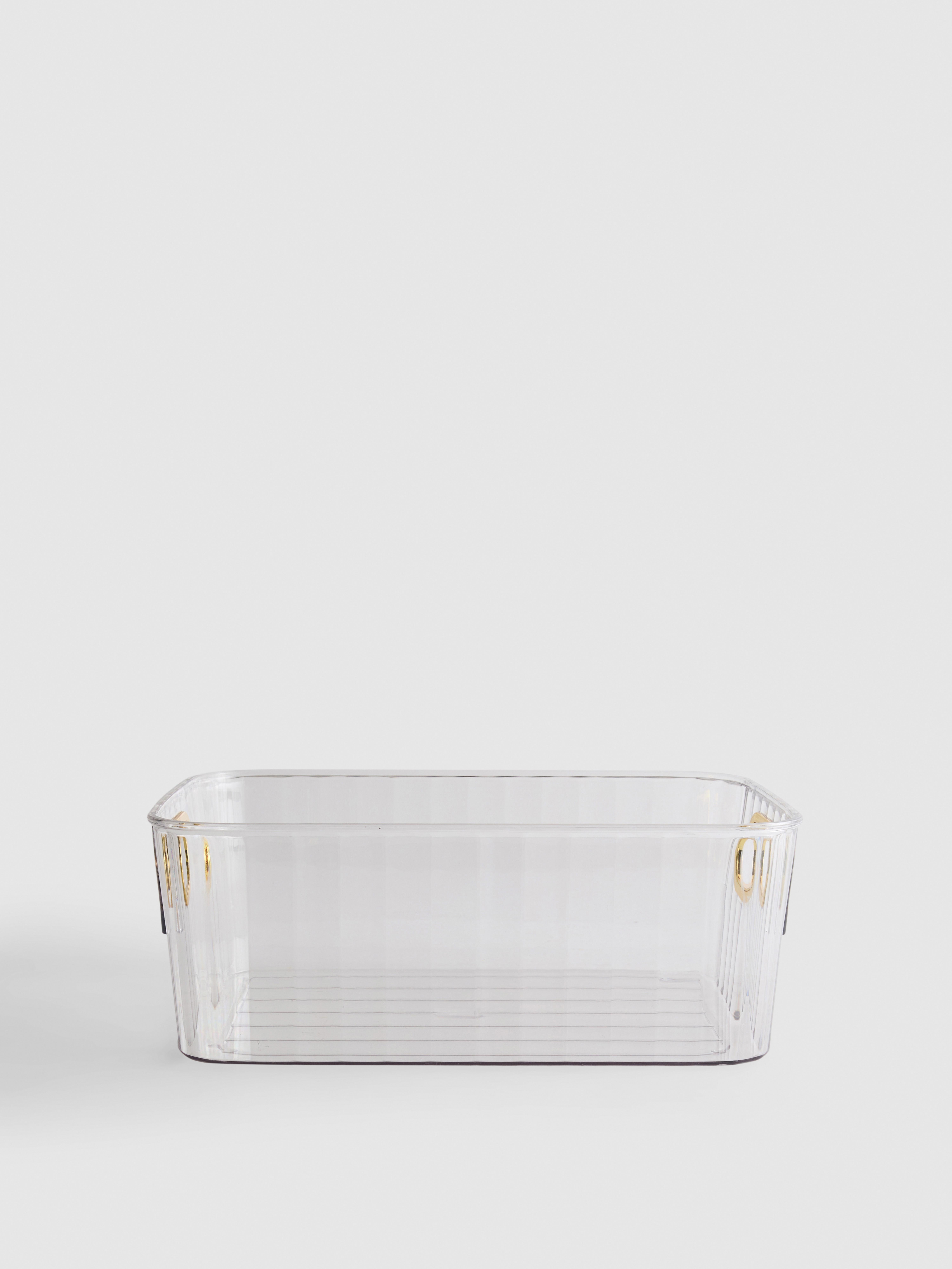 Clear Storage Basket