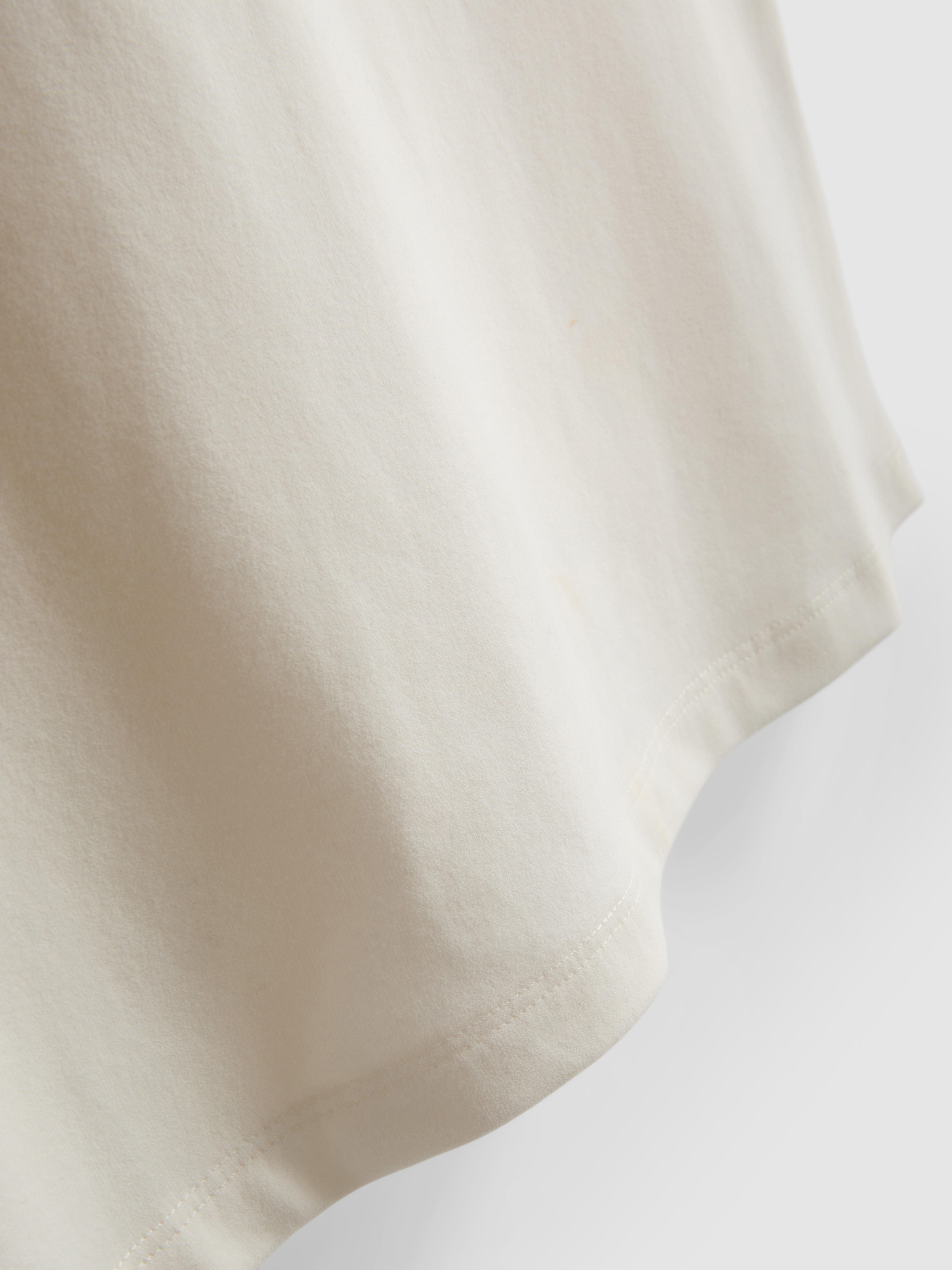 Paula Echevarría Cap-Sleeve Slogan Tee