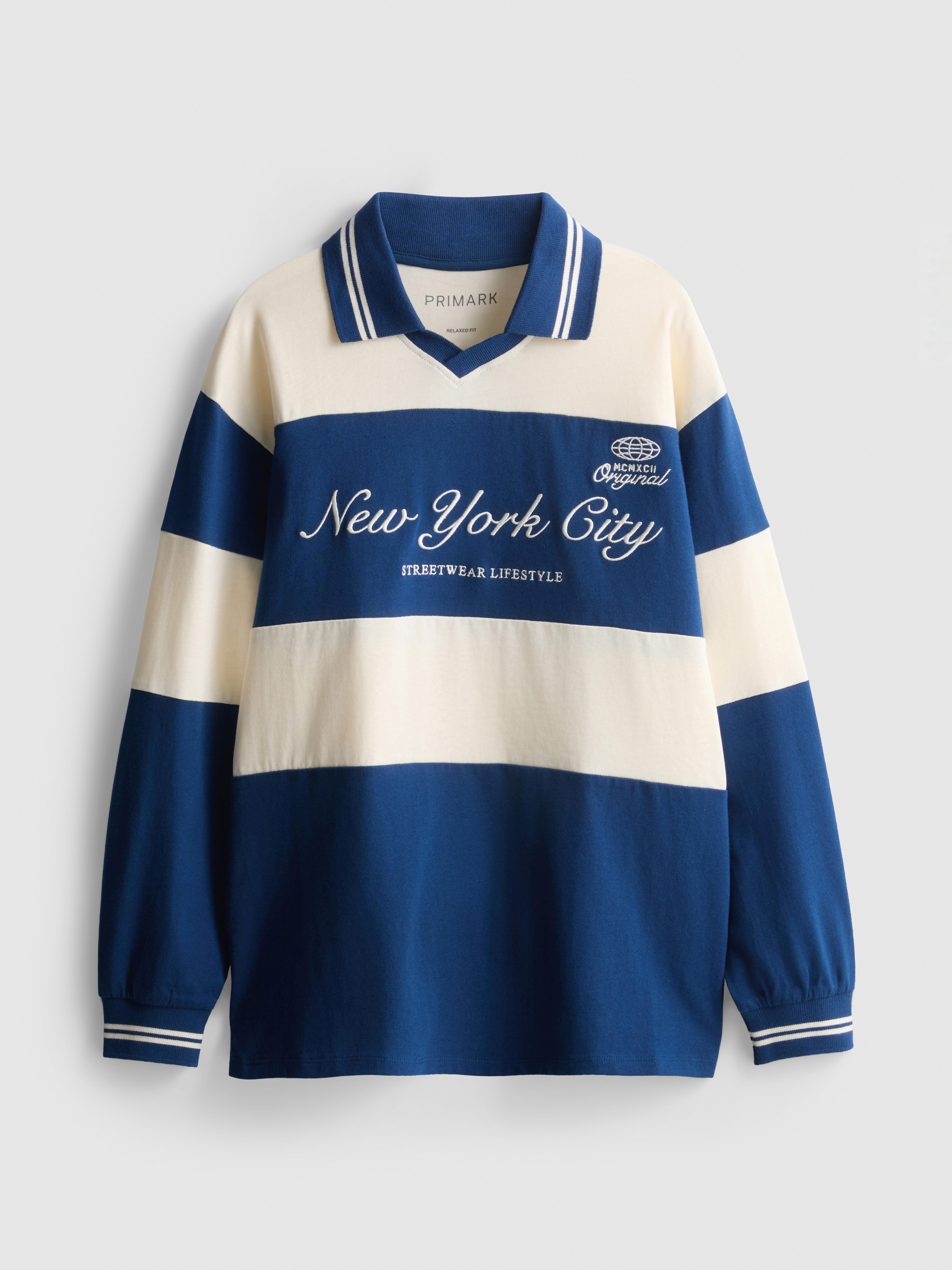 7-15yrs | Stripe Rugby Shirt